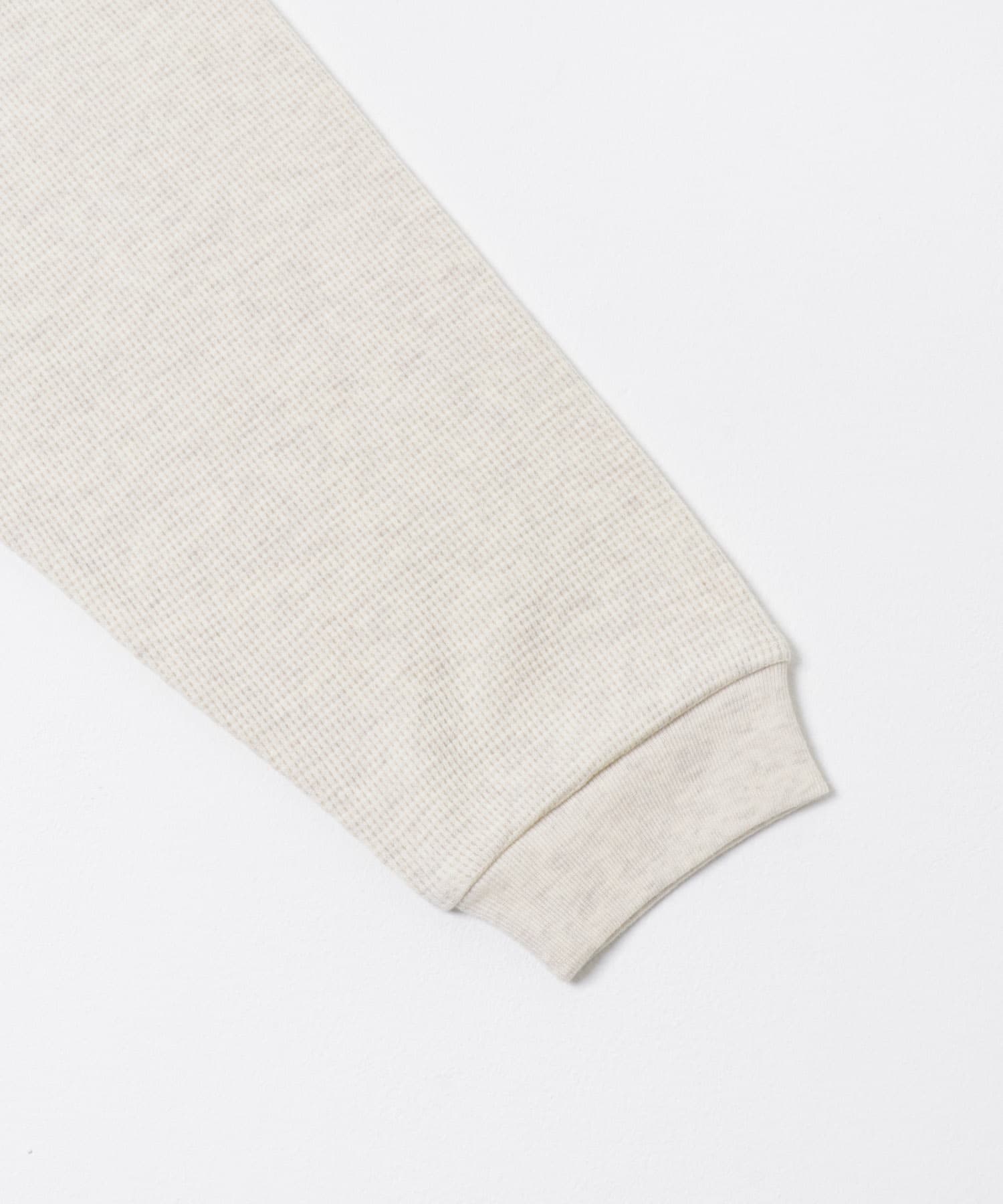 『UR TECH』度詰めワッフルロングスリーブ OATMEAL S