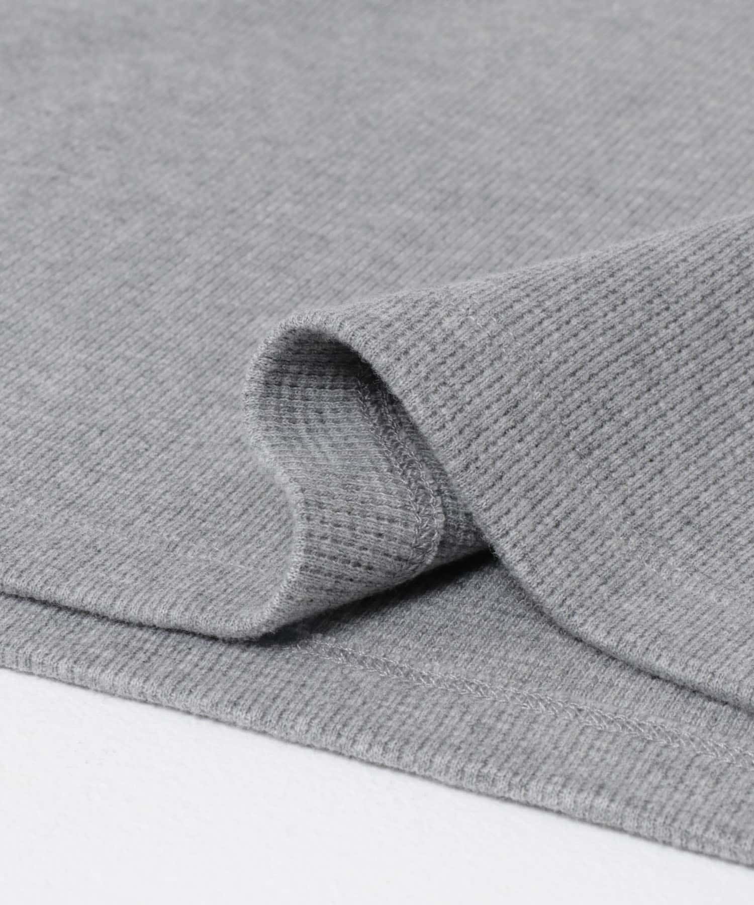 『UR TECH』度詰めワッフルロングスリーブ GRAY H S