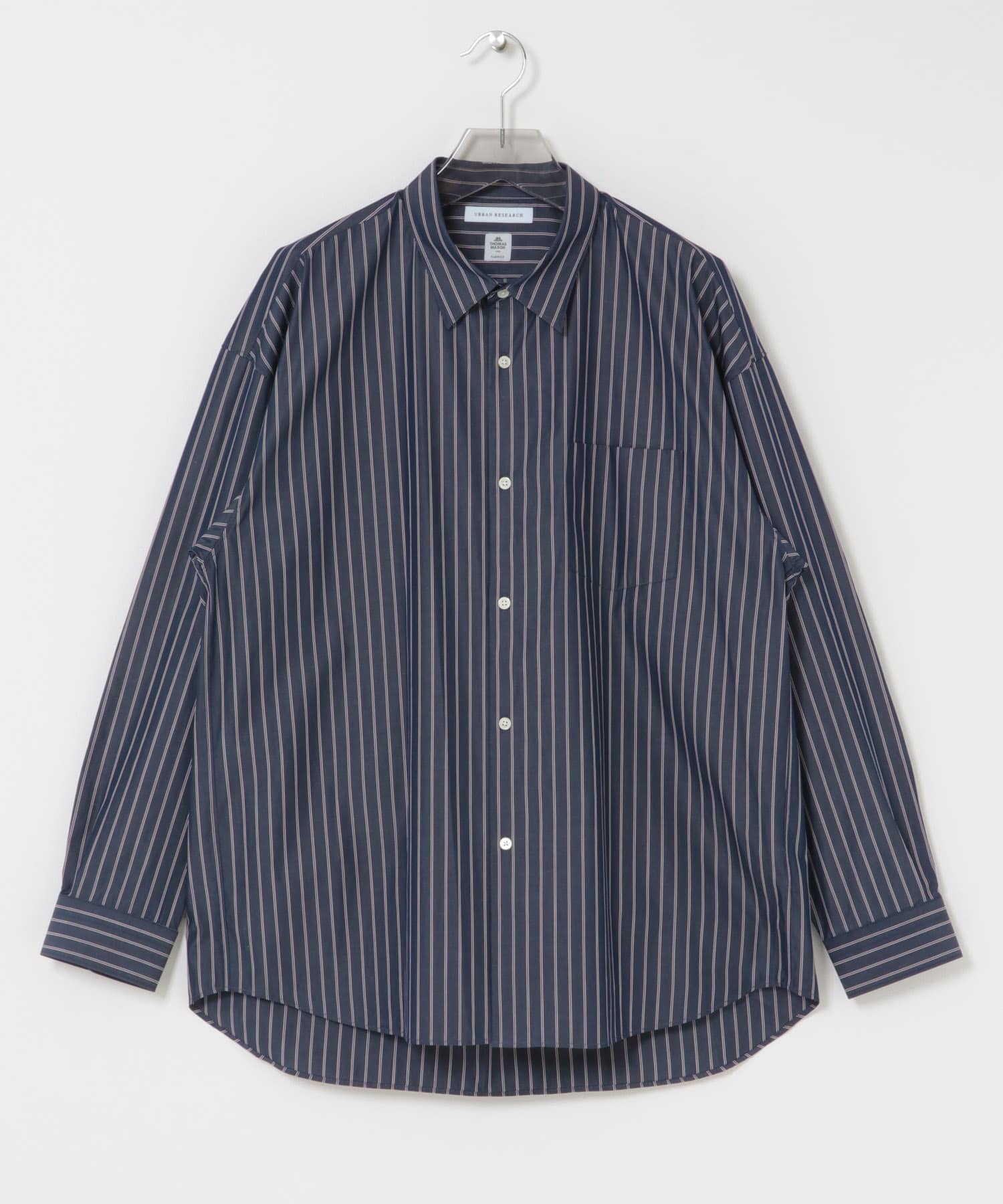THOMAS MASON OVER SHIRTS NAVY ST S