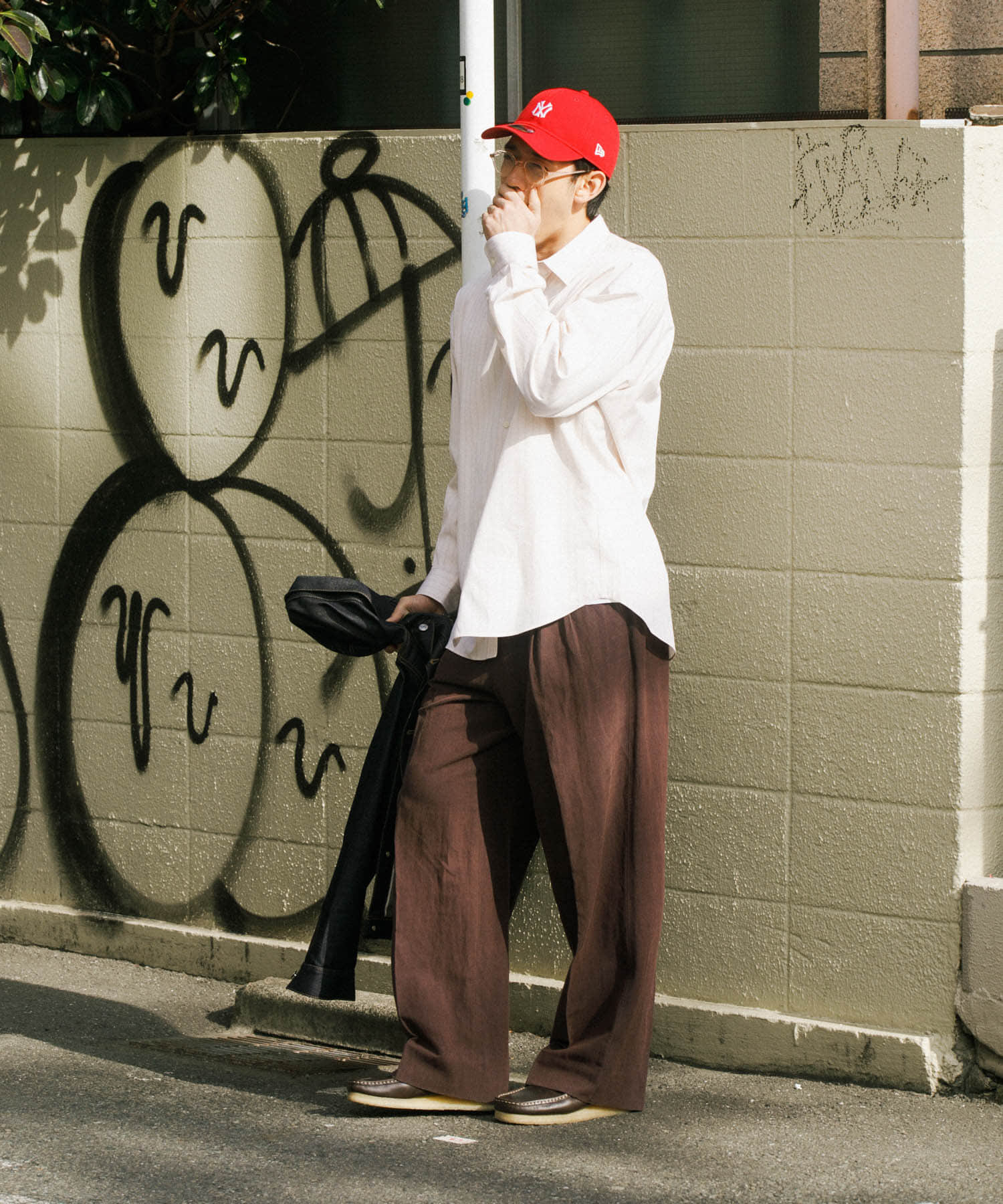 THOMAS MASON OVER SHIRTS IVORY ST S