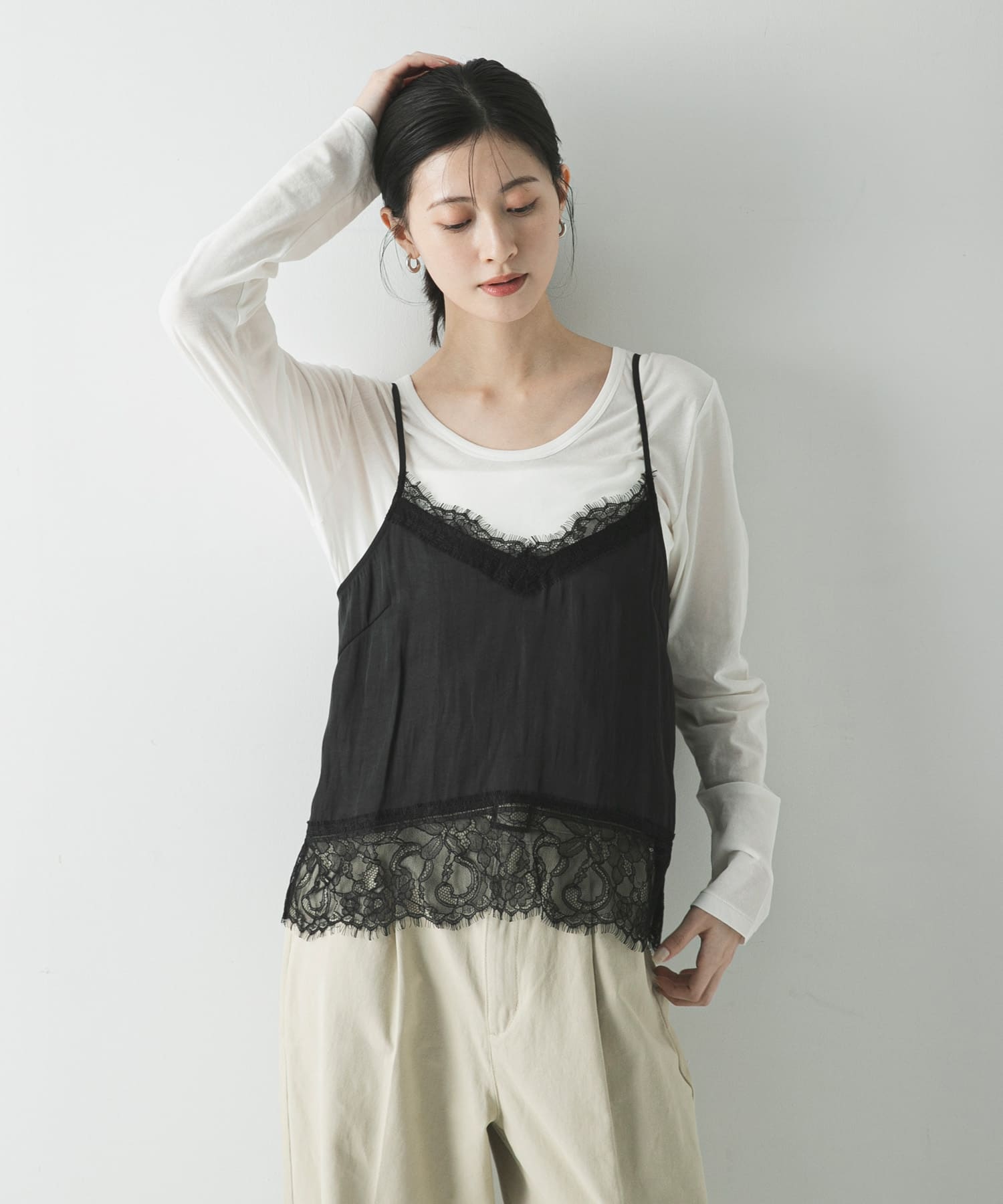 身長：166cm サイズ：Free