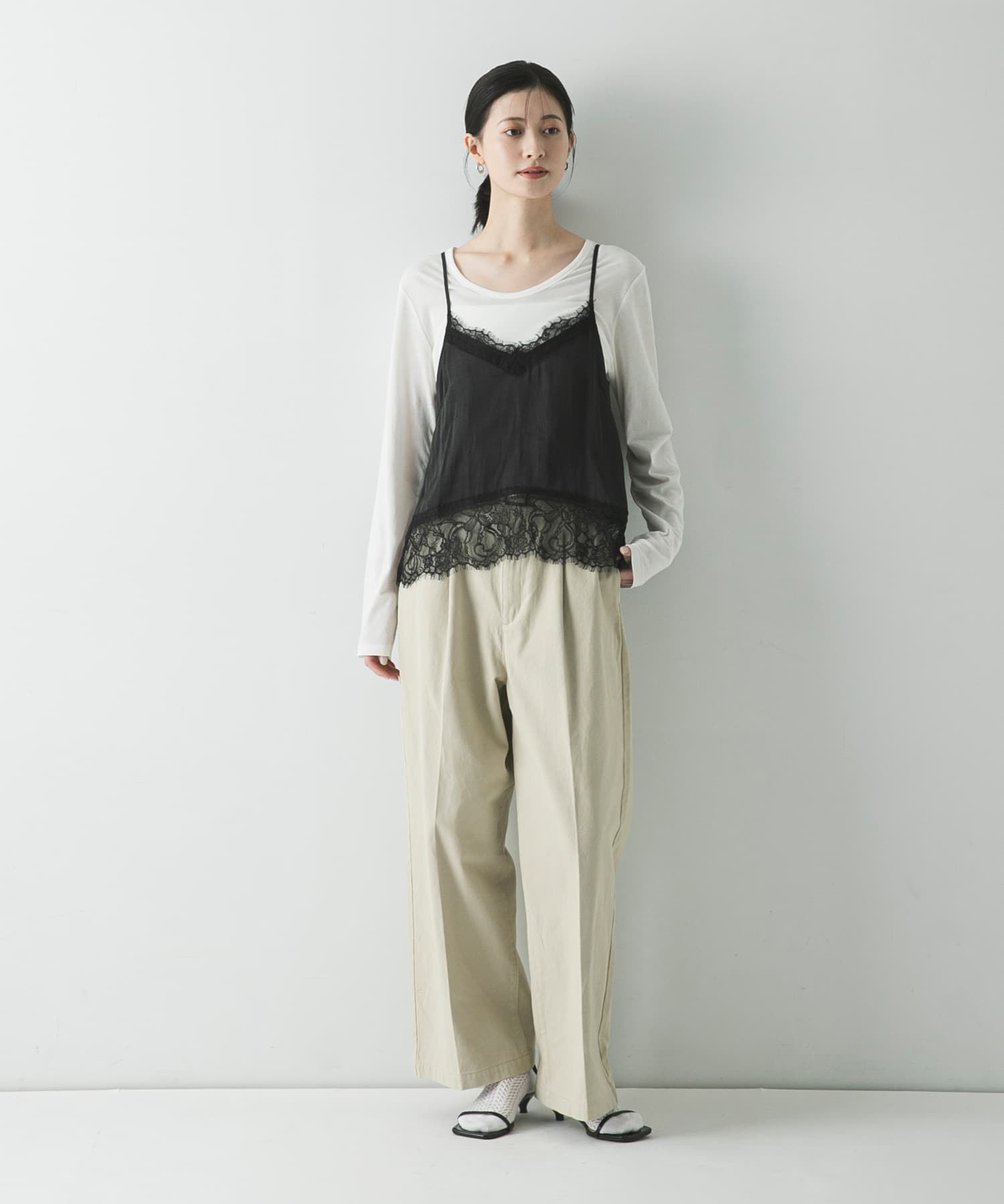 身長：166cm サイズ：Free