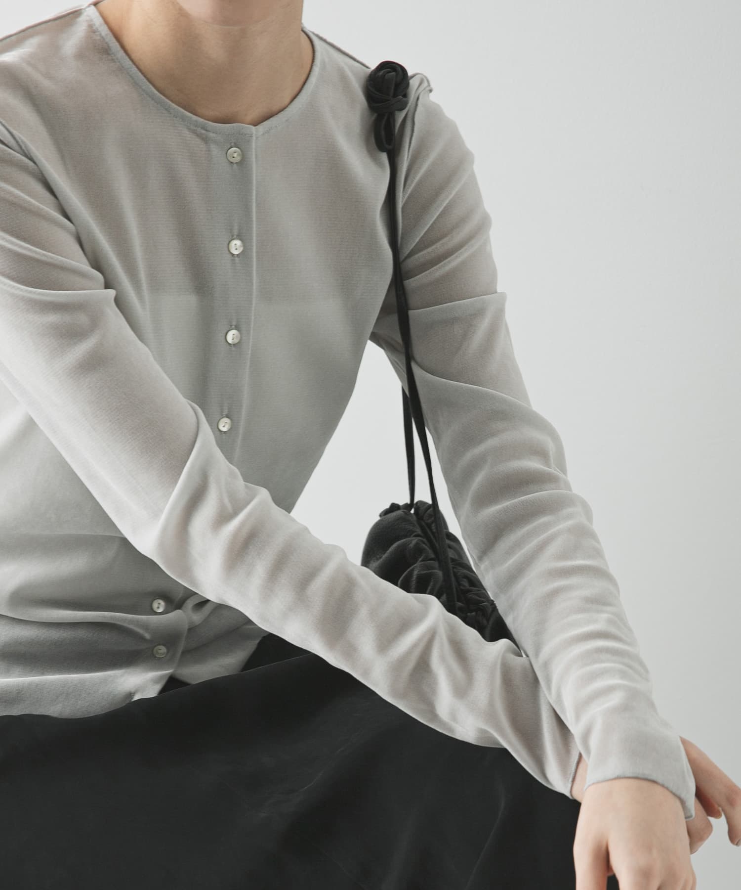 身長：166cm サイズ：Free