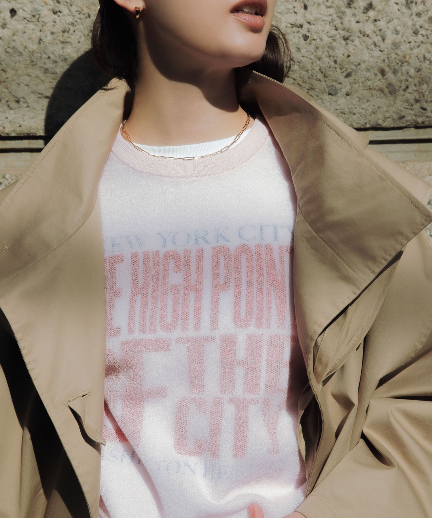 『別注』GOOD ROCK SPEED×URBAN RESEARCH 　ロングスリーブカットソー OFF WHITE Free