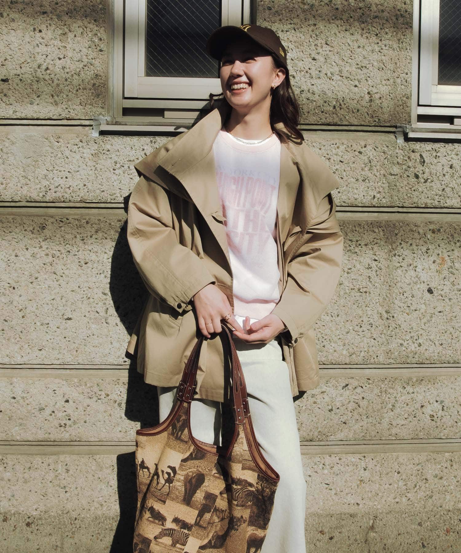 『別注』GOOD ROCK SPEED×URBAN RESEARCH 　ロングスリーブカットソー OFF WHITE Free