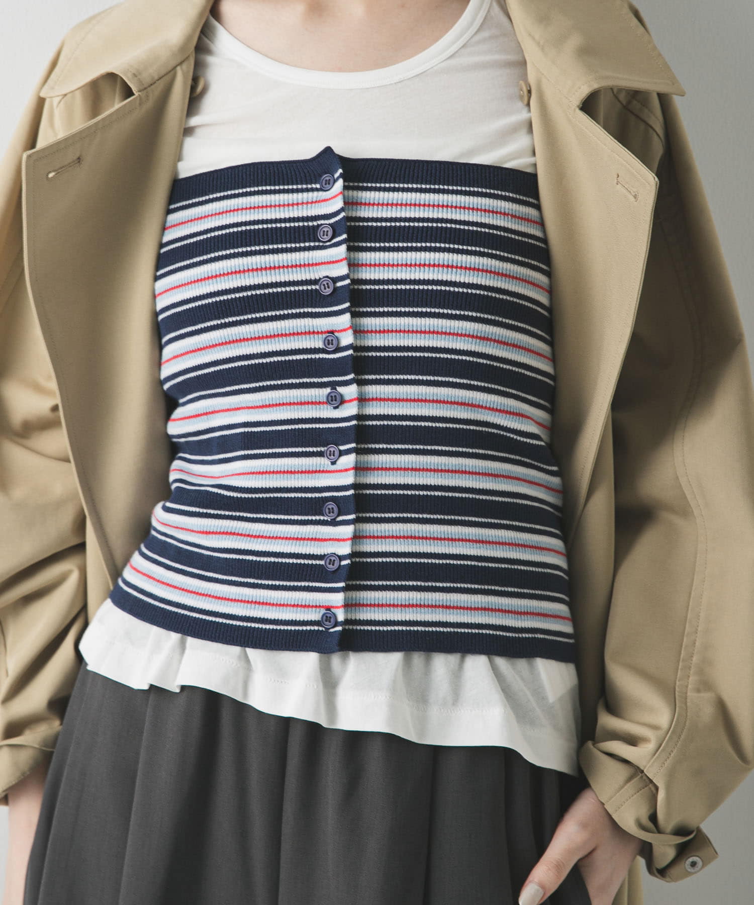 身長：166cm サイズ：Free