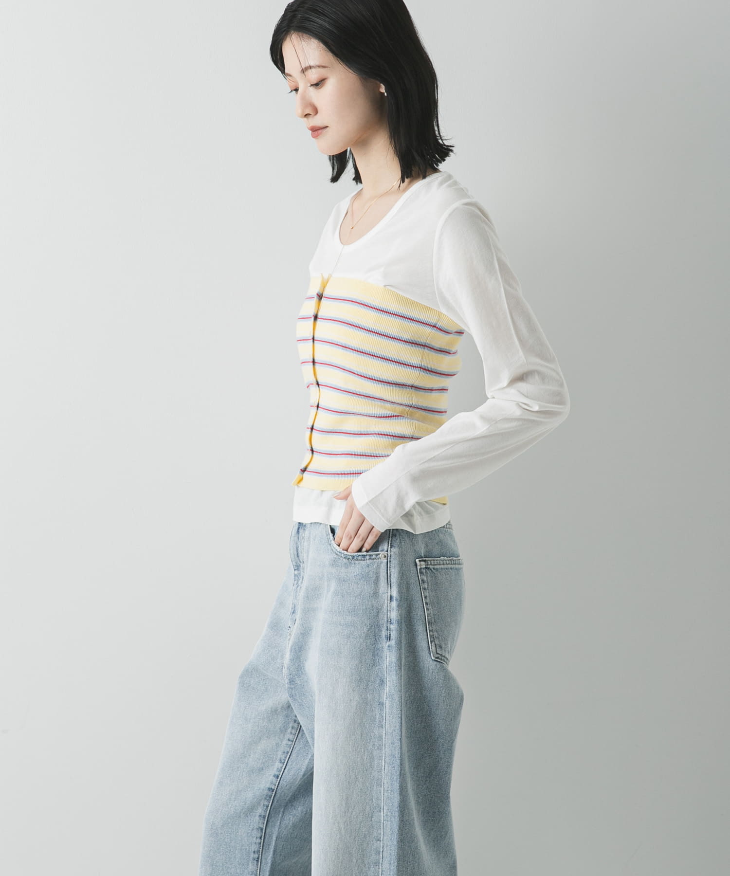 身長：166cm サイズ：Free