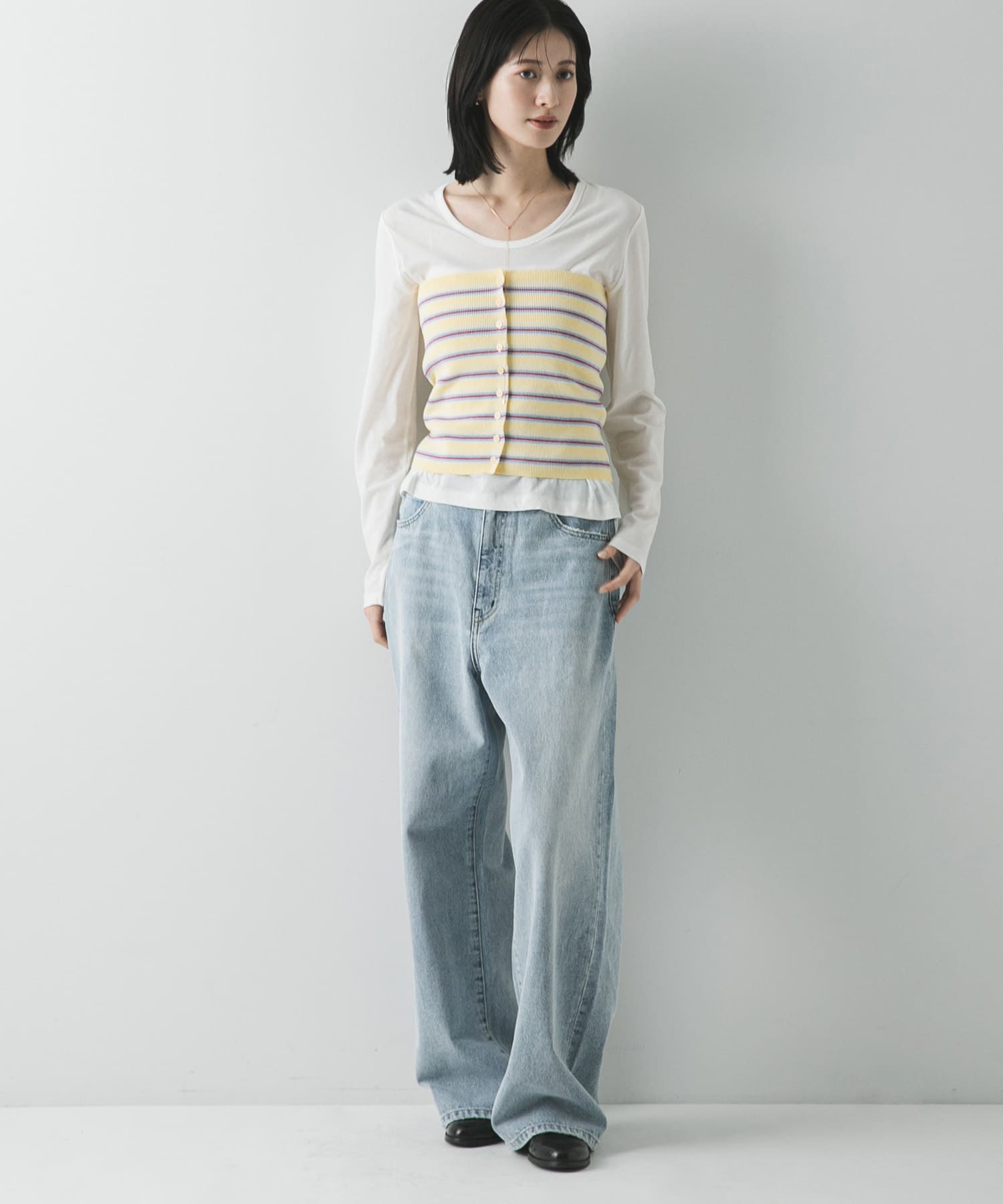 身長：166cm サイズ：Free