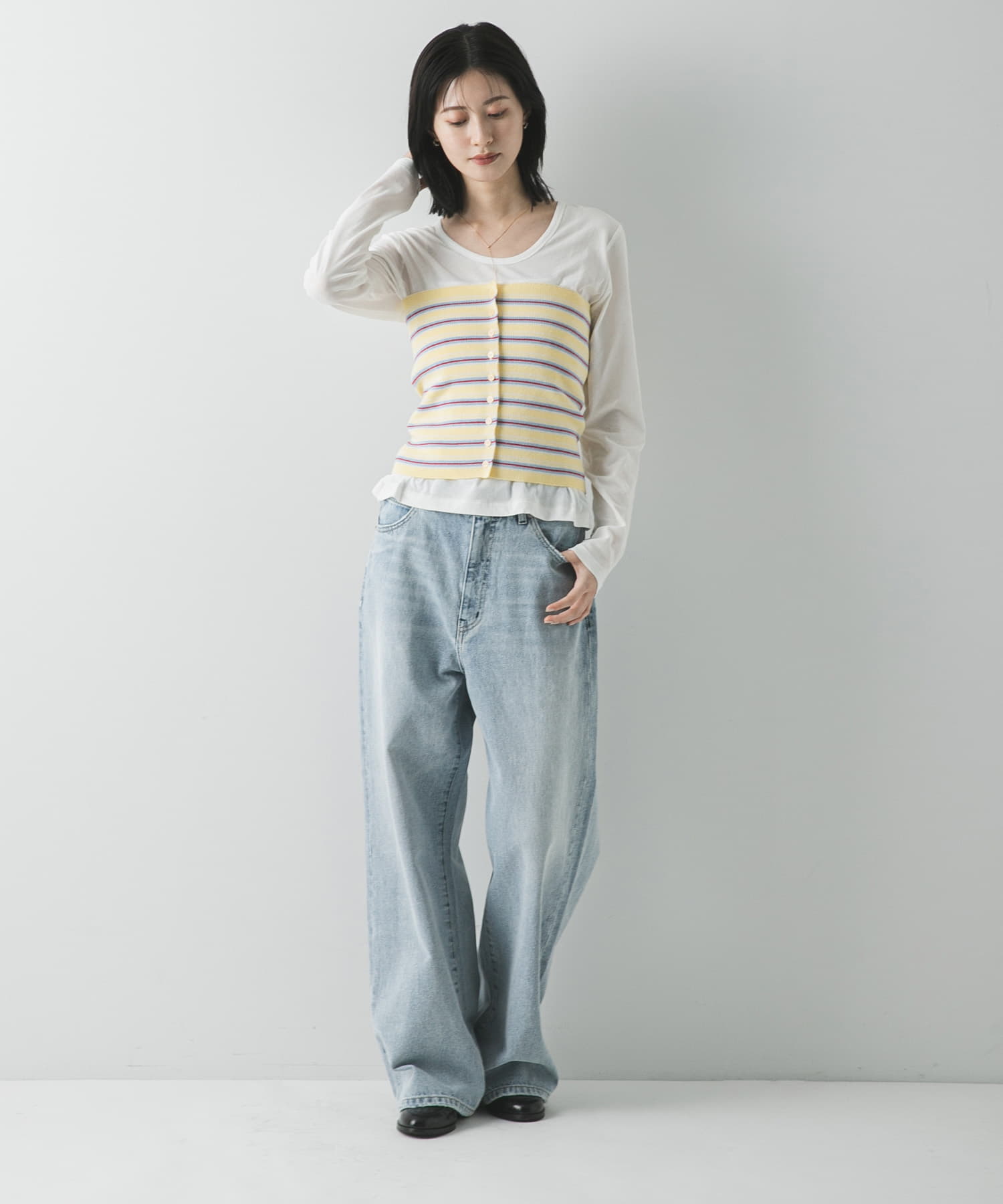 身長：166cm サイズ：Free