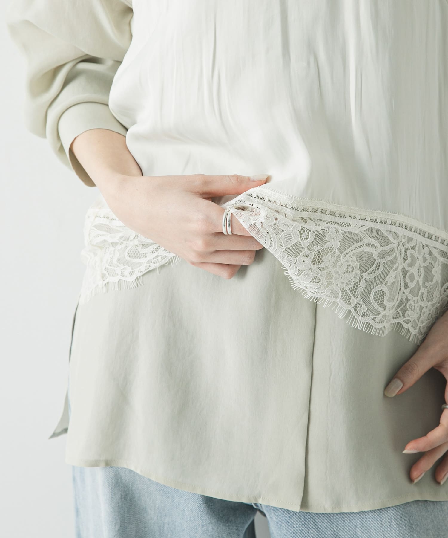 身長：166cm サイズ：Free