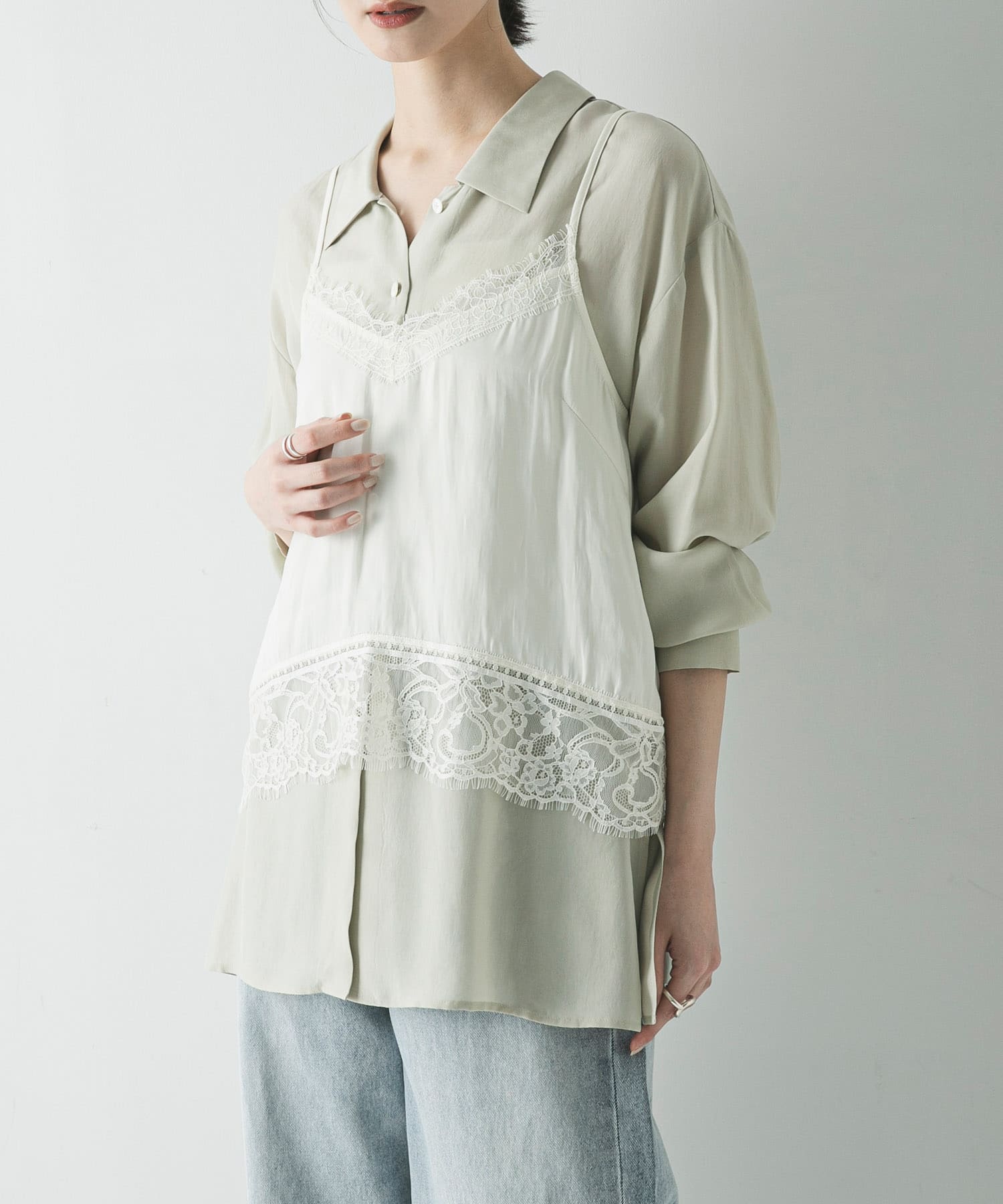 身長：166cm サイズ：Free