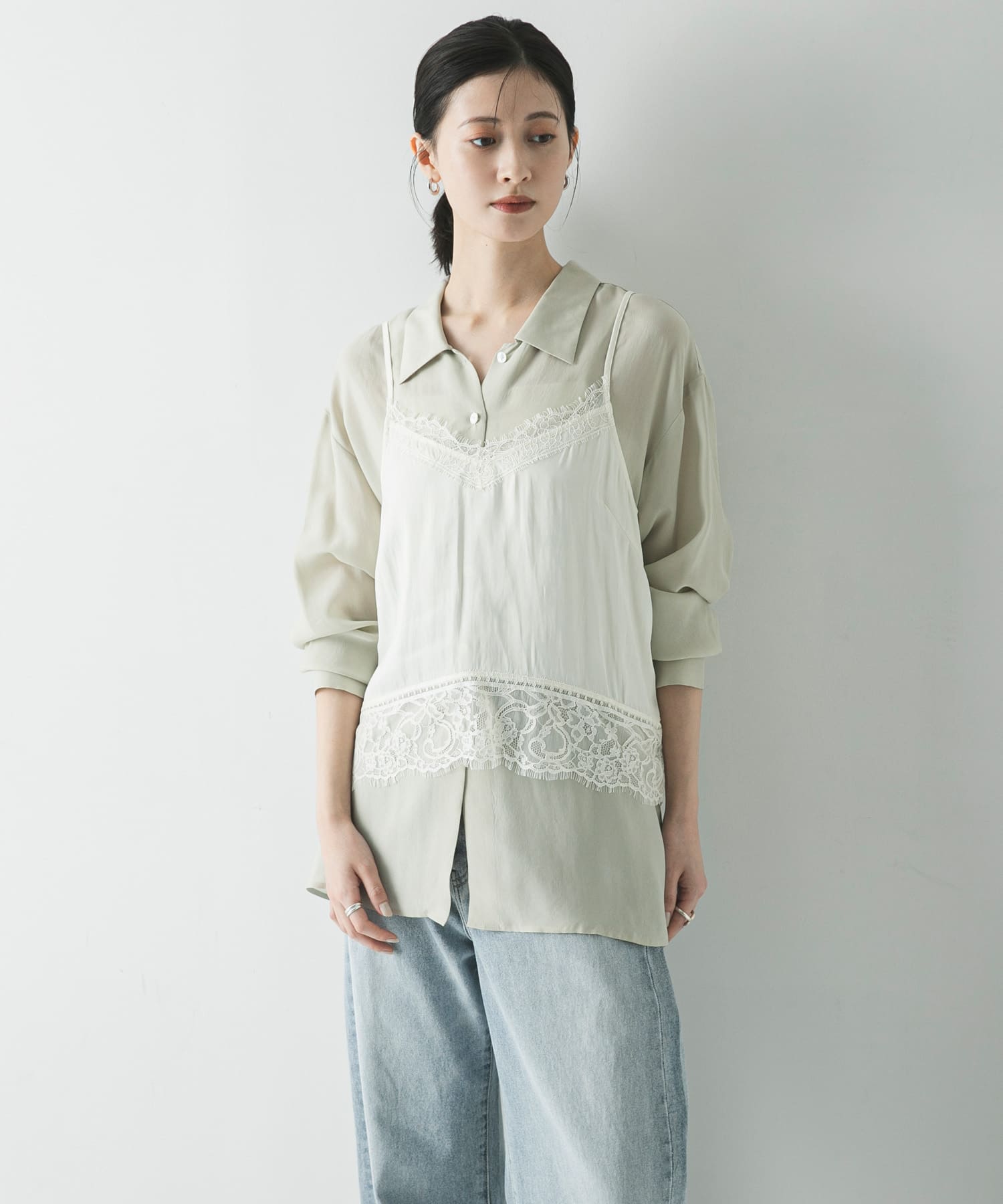 身長：166cm サイズ：Free