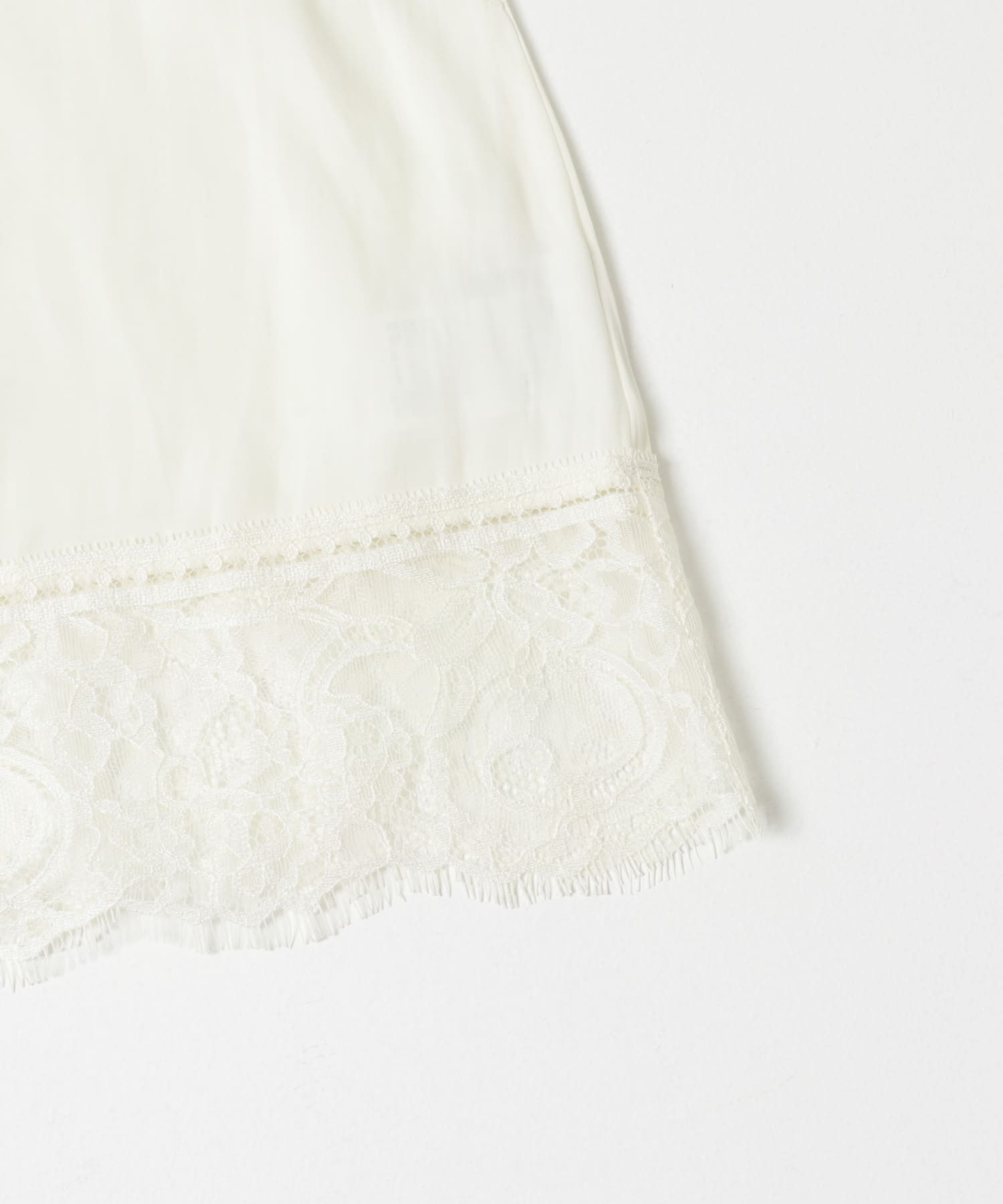 レースキャミソール OFF WHITE Free