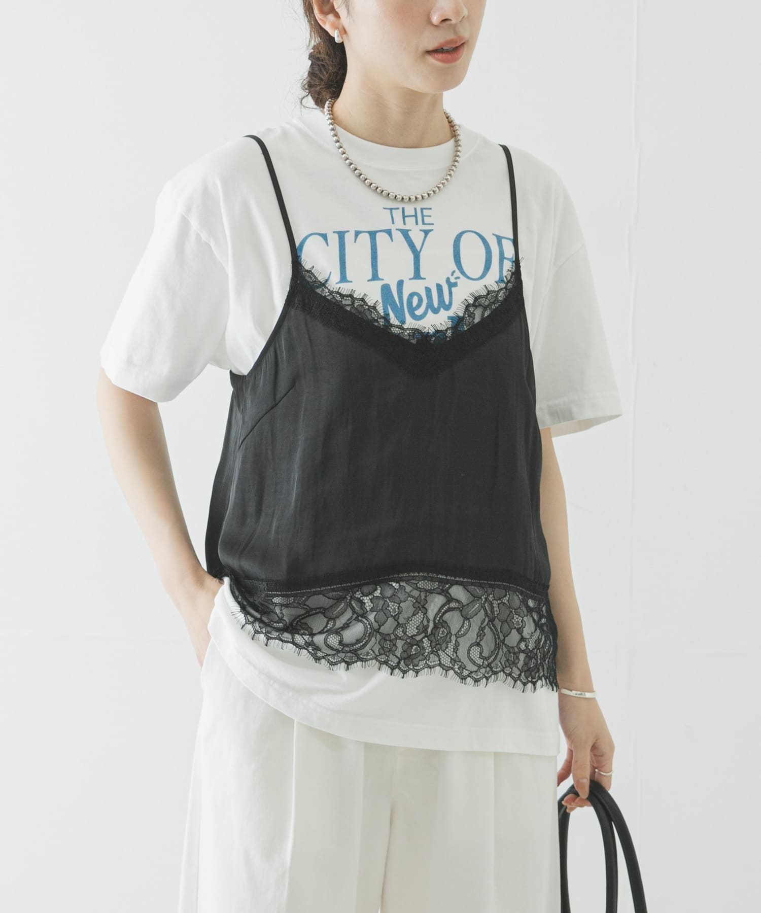 レースキャミソール