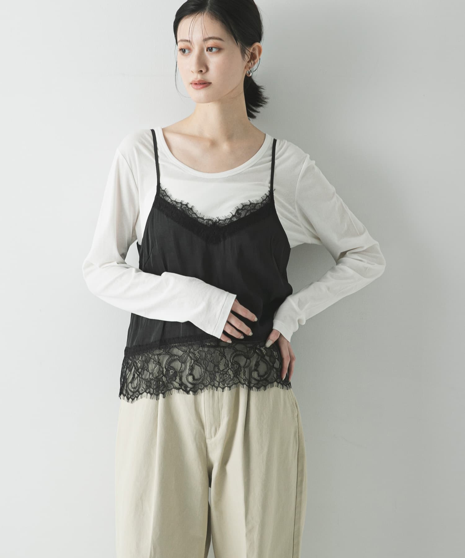 身長：166cm サイズ：Free