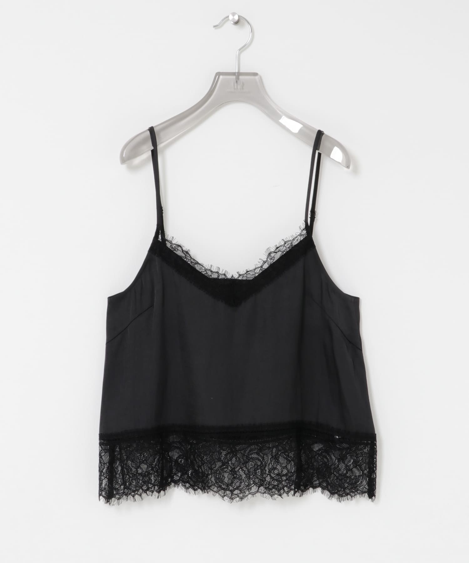 レースキャミソール BLACK Free