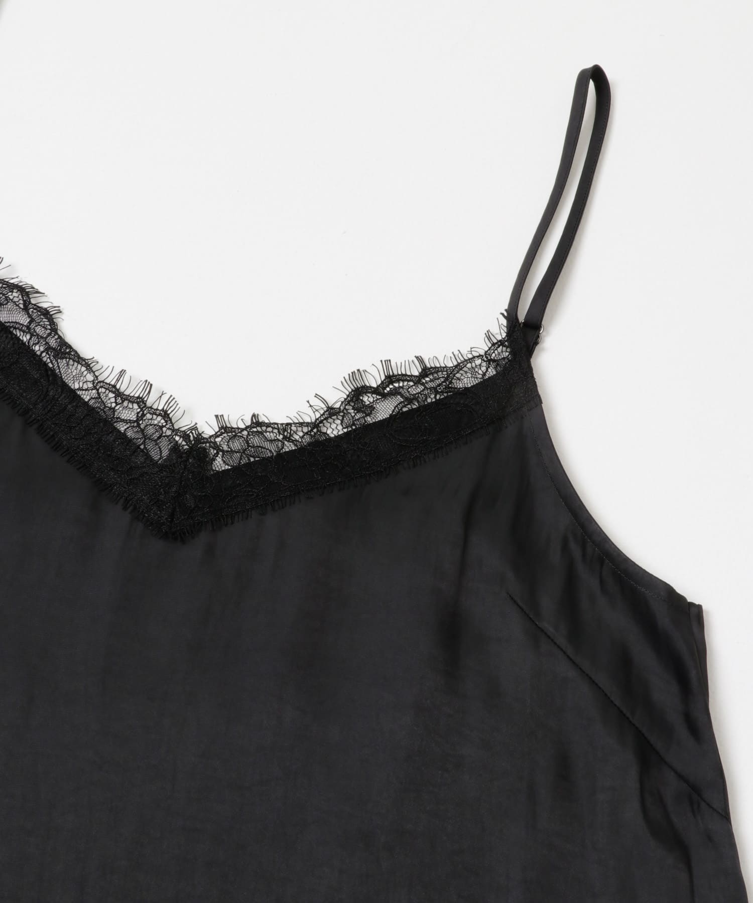 レースキャミソール BLACK Free