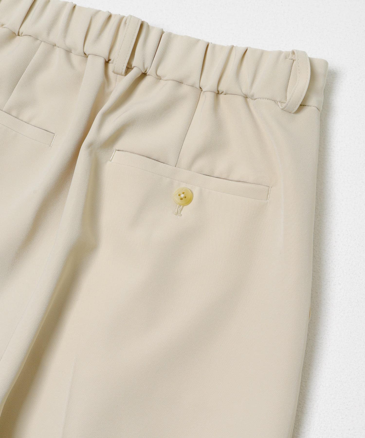 『3サイズ展開』タックテーパードパンツ BEIGE 36
