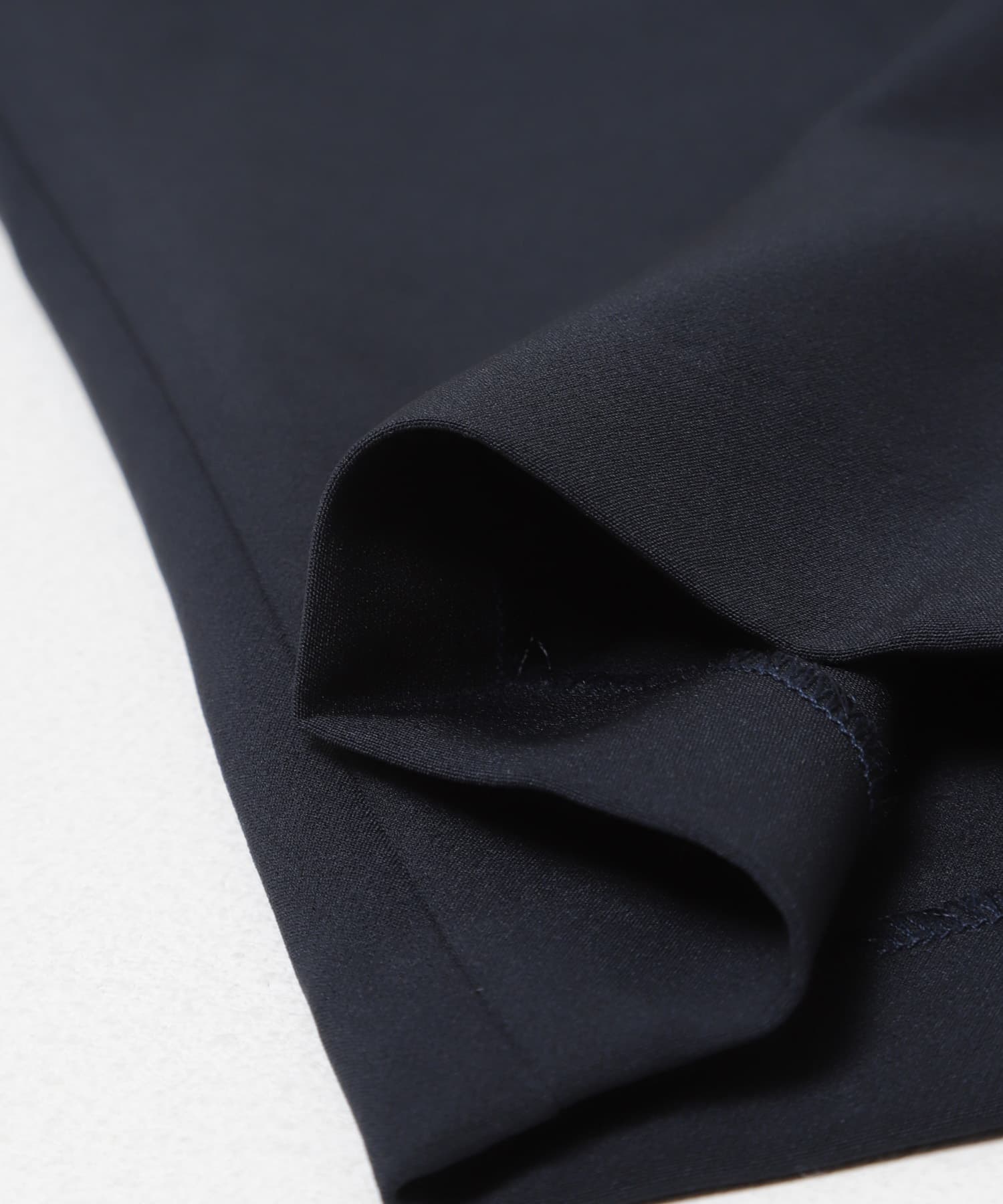 『3サイズ展開』タックテーパードパンツ NAVY 36