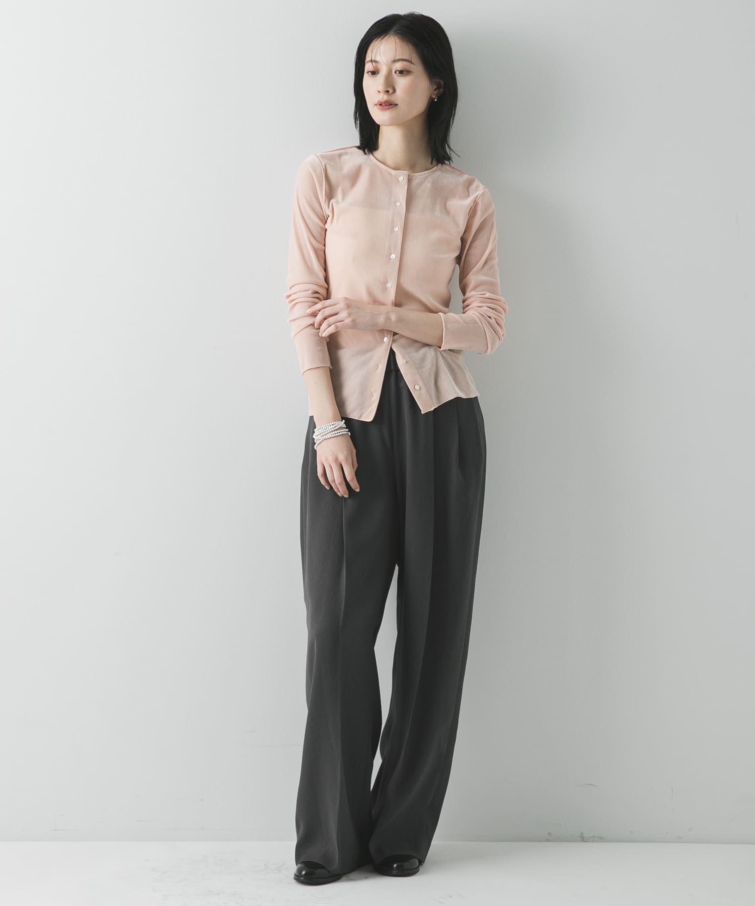 身長：166cm サイズ：38