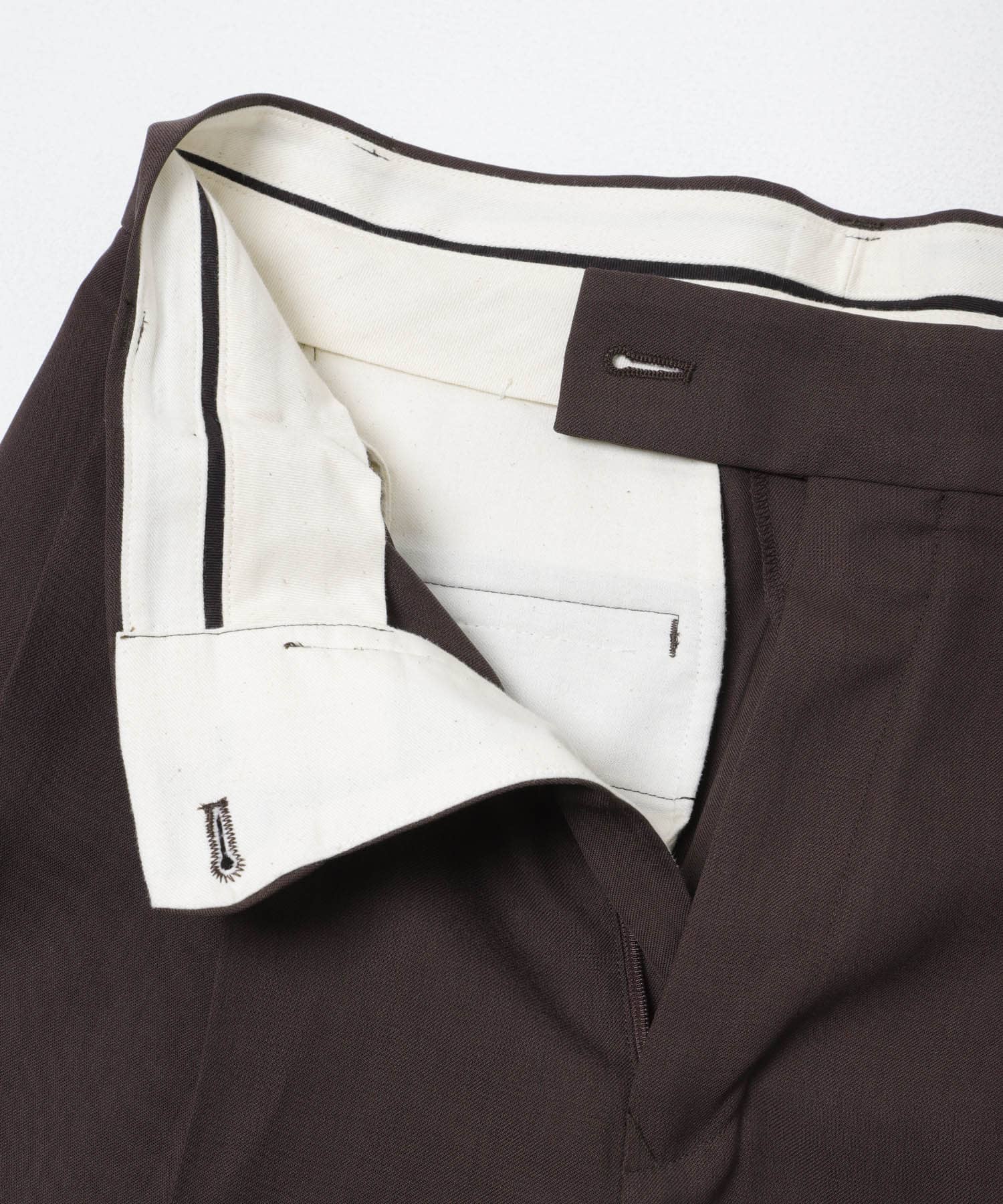 ダブルクロスキュプラパンツ BROWN 36