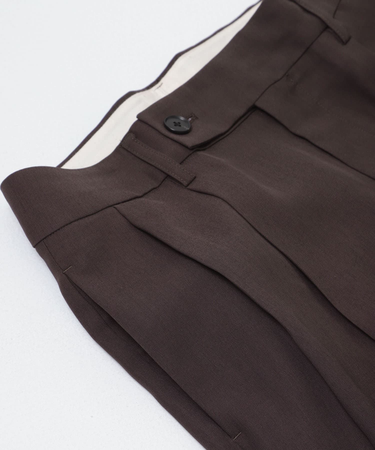 ダブルクロスキュプラパンツ BROWN 36