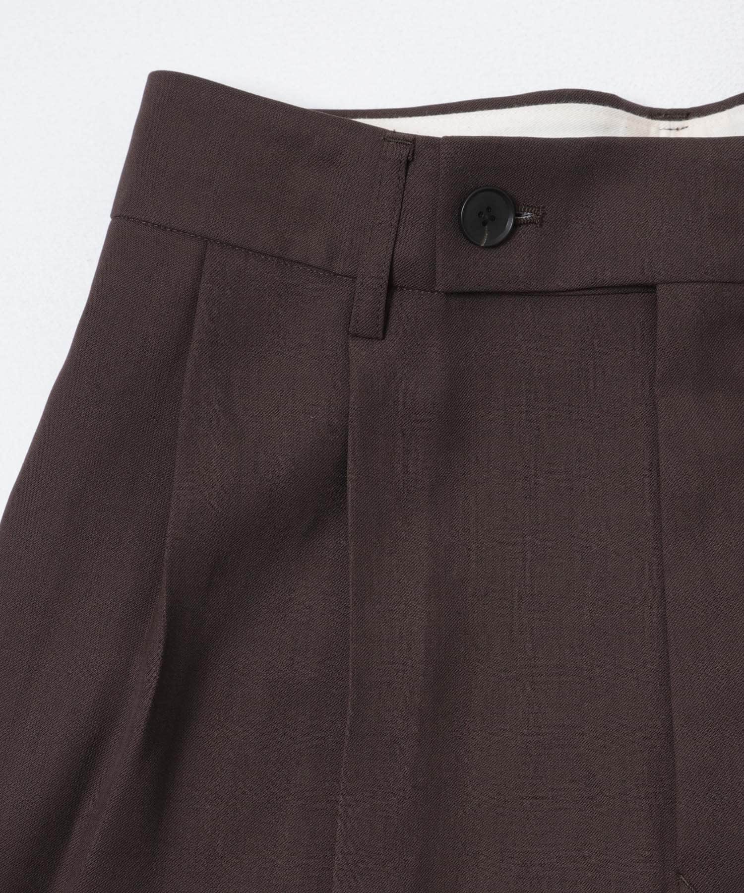 ダブルクロスキュプラパンツ BROWN 36