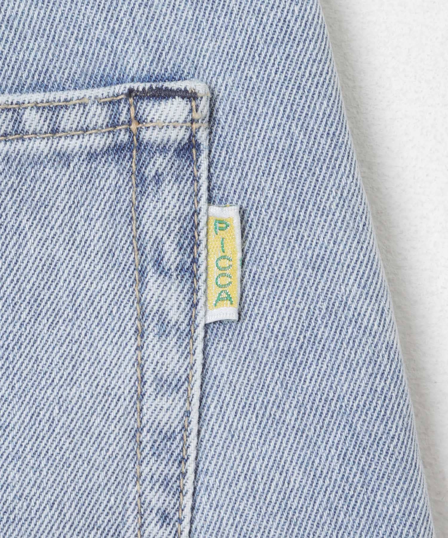 『別注』PICCADILLY×URBAN RESEARCH　刺繍デニムパンツ LT INDIGO 36