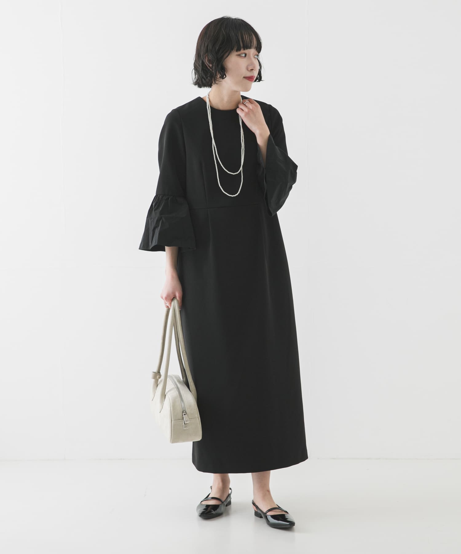フレアスリーブワンピース(36 BLACK): ワンピース｜URBAN RESEARCH公式