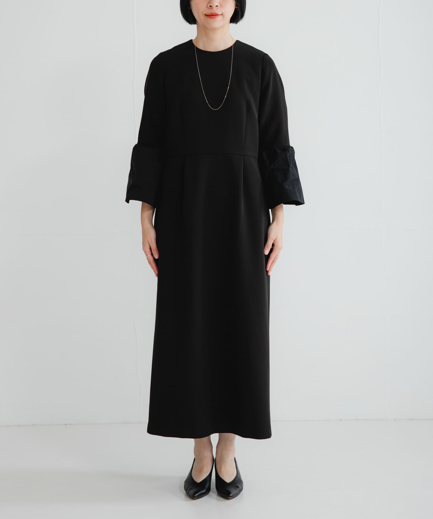 フレアスリーブワンピース(36 BLACK): ワンピース｜URBAN RESEARCH公式