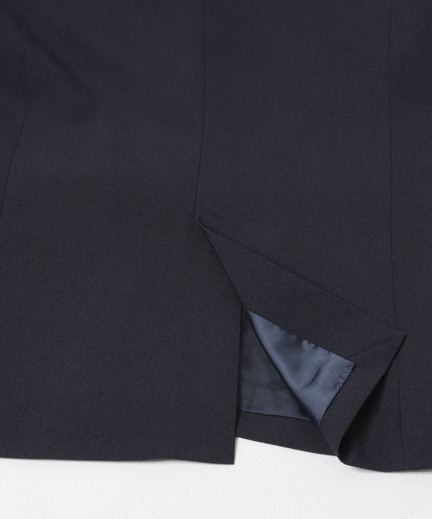 『セットアップ対応』ノーカラージャケット NAVY 36