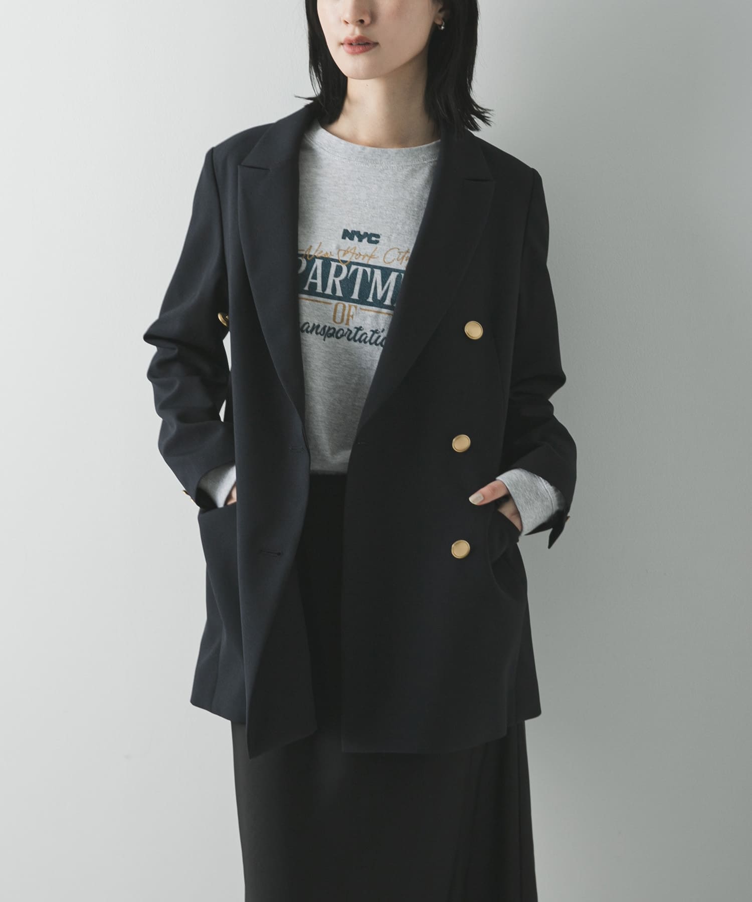 身長：166cm サイズ：38