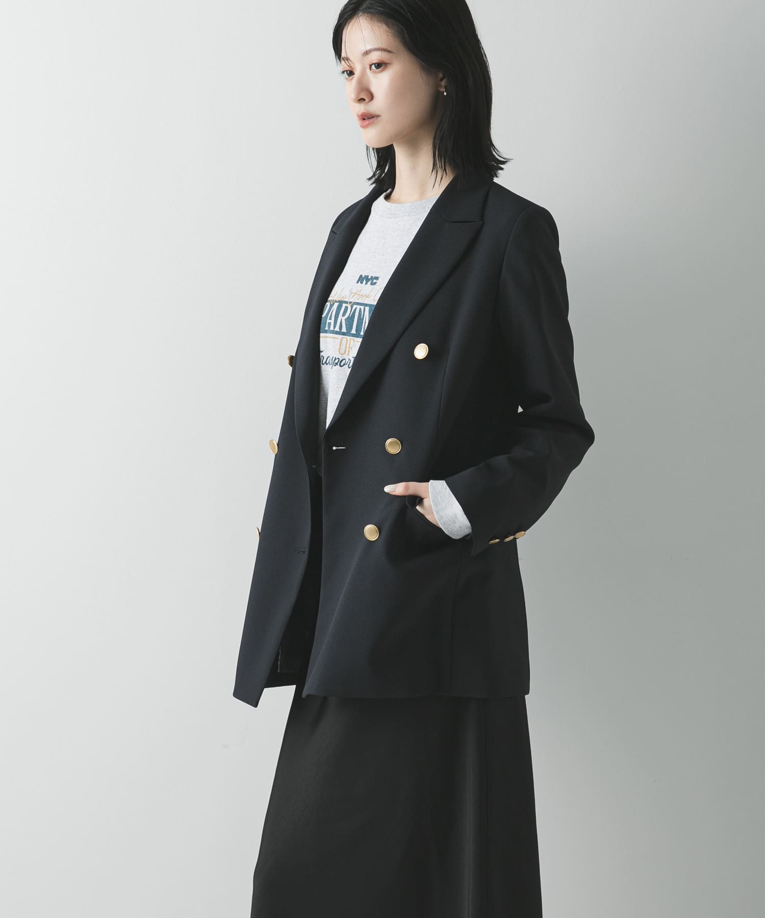 身長：166cm サイズ：38