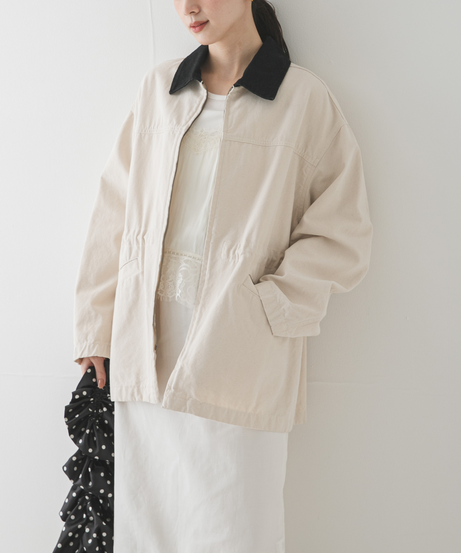 身長：162cm サイズ：Free