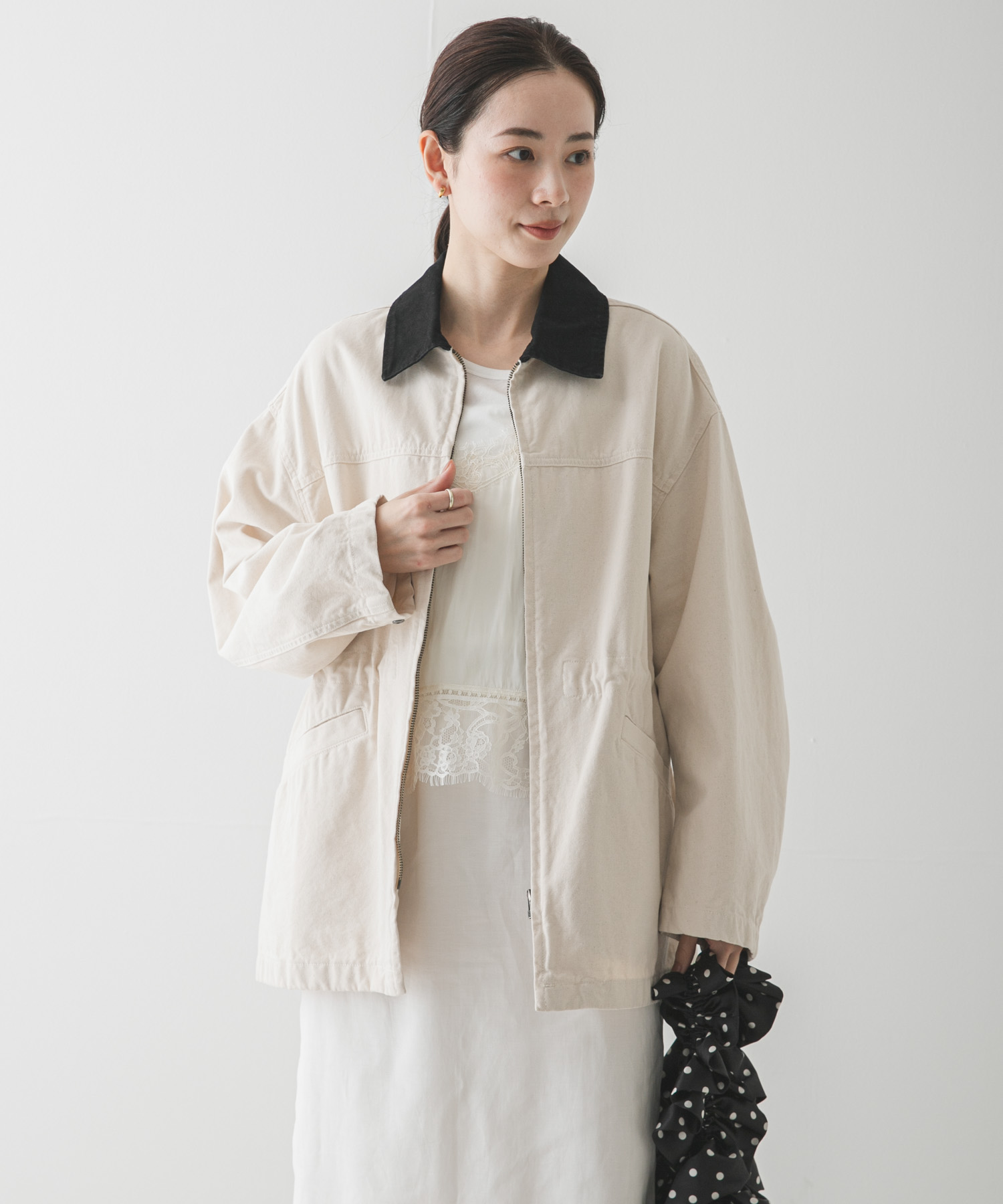 身長：162cm サイズ：Free