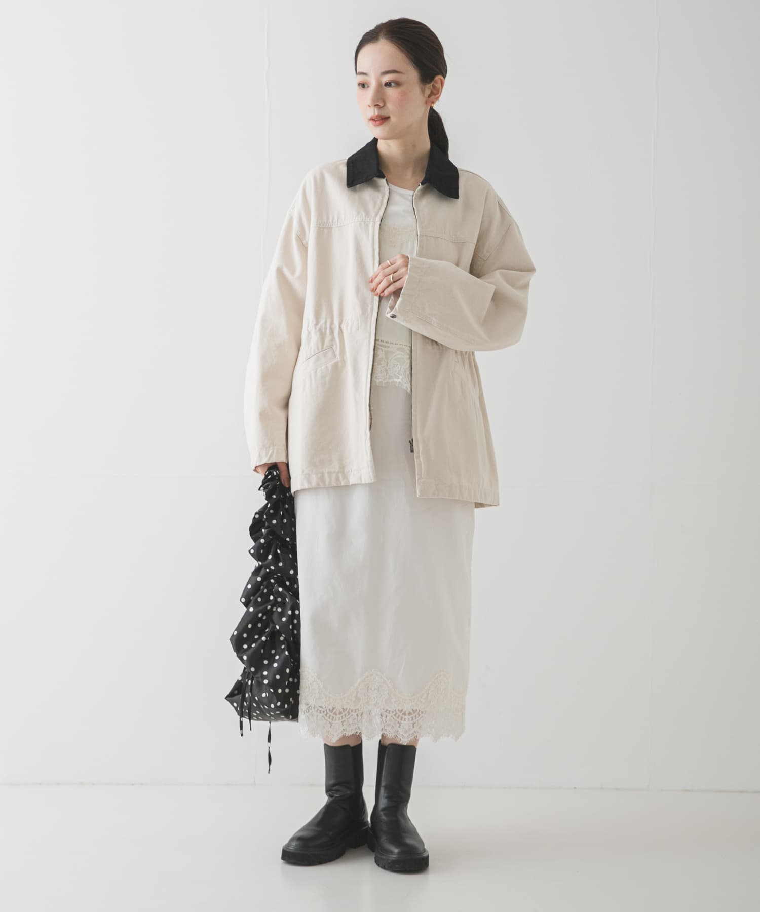 身長：162cm サイズ：Free