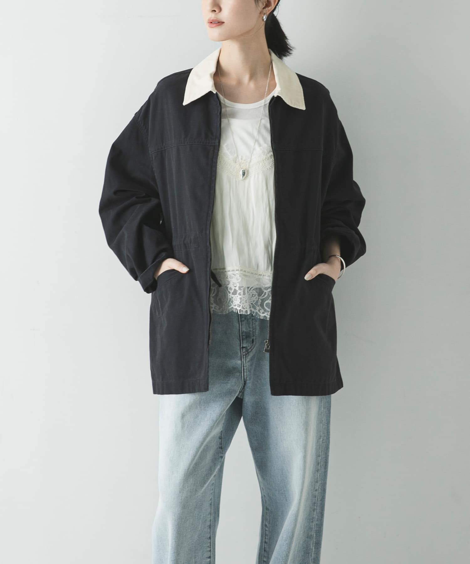 身長：166cm サイズ：Free