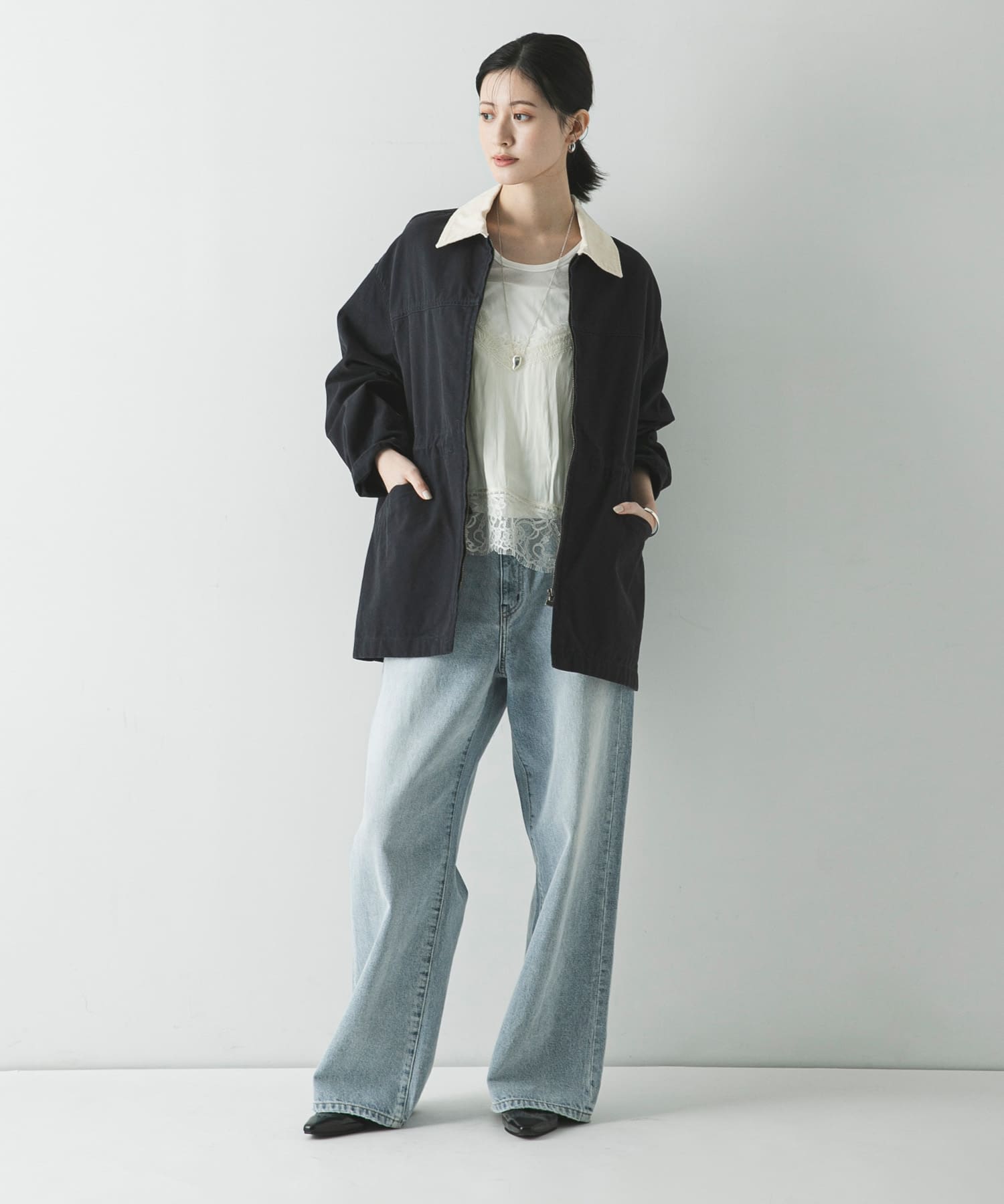 身長：166cm サイズ：Free