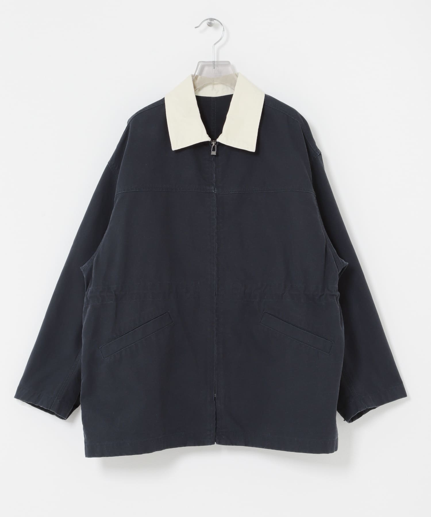 ドロストカバーオール NAVY Free