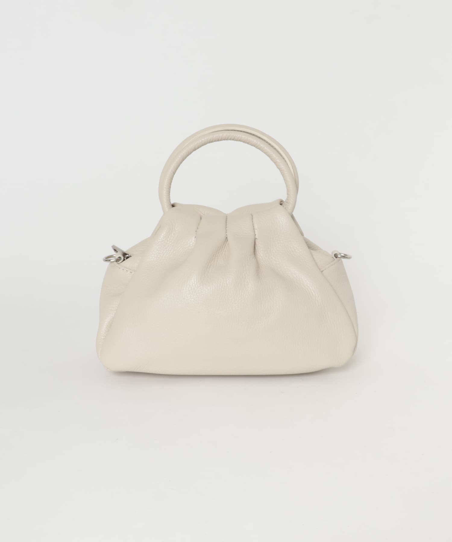 レザーハンドバッグ OFFWHITE -