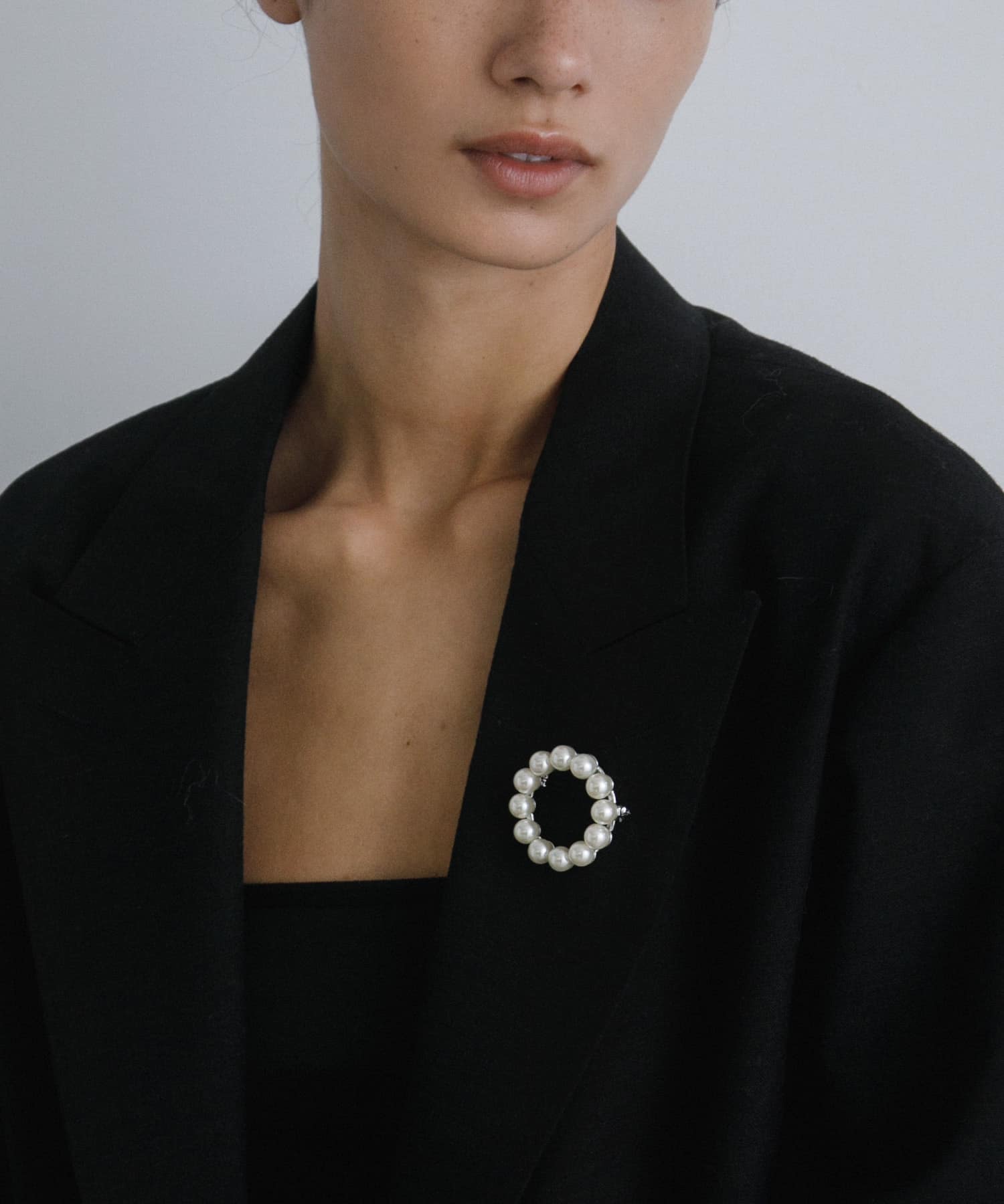 decor『デコール』　Broach maru pearl Pearl -