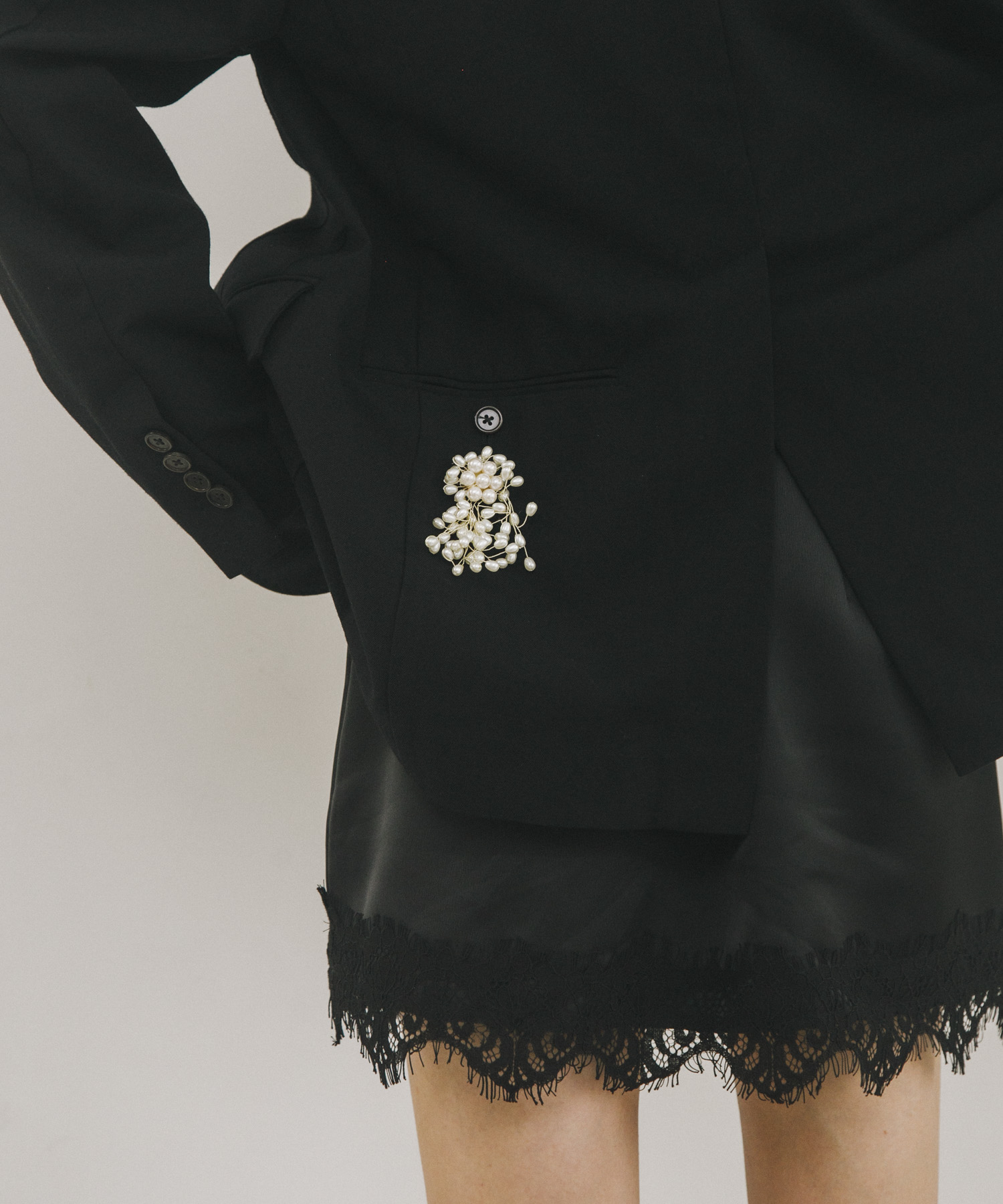 decor『デコール』　Broach rain pearl