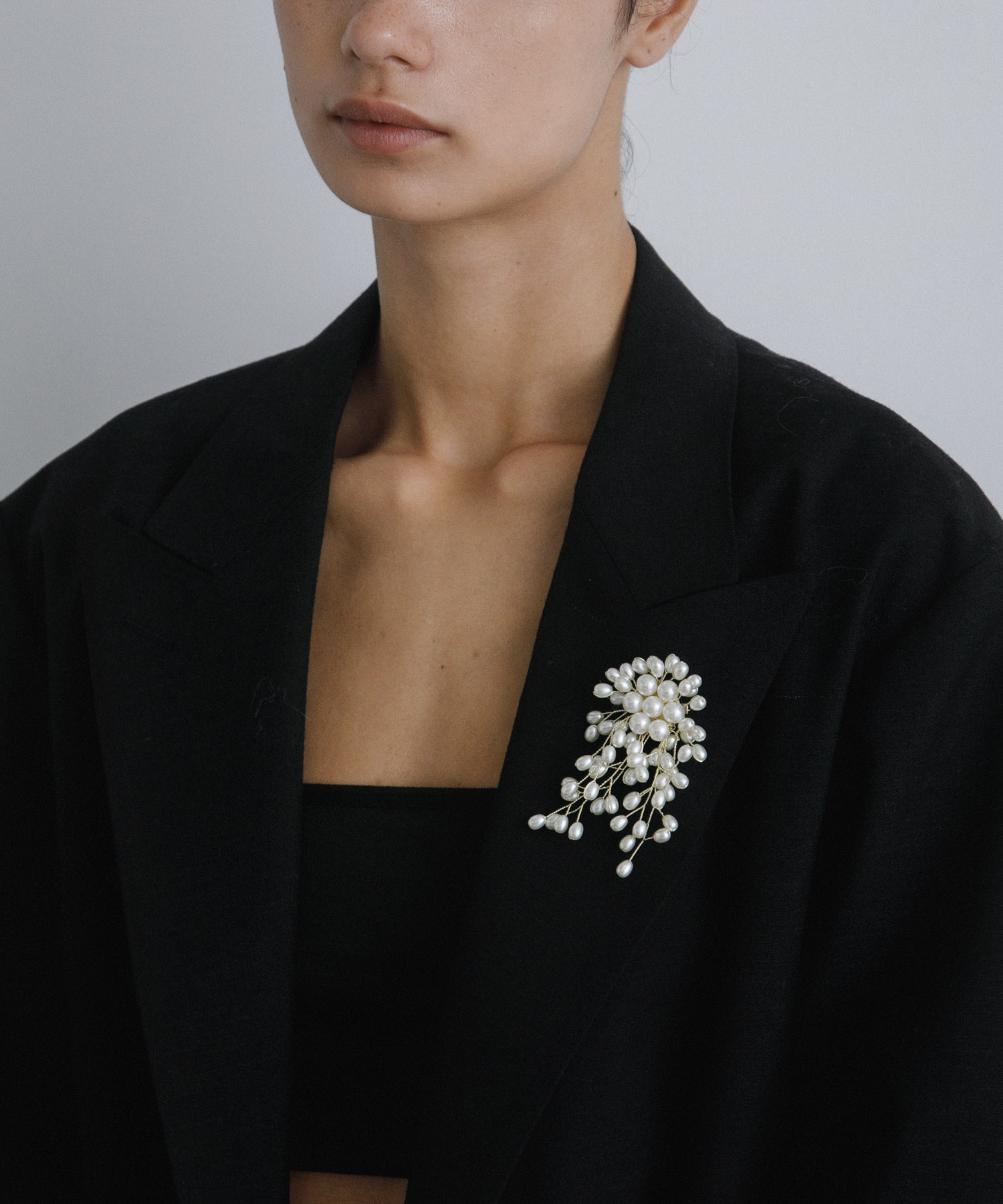 decor『デコール』　Broach rain pearl