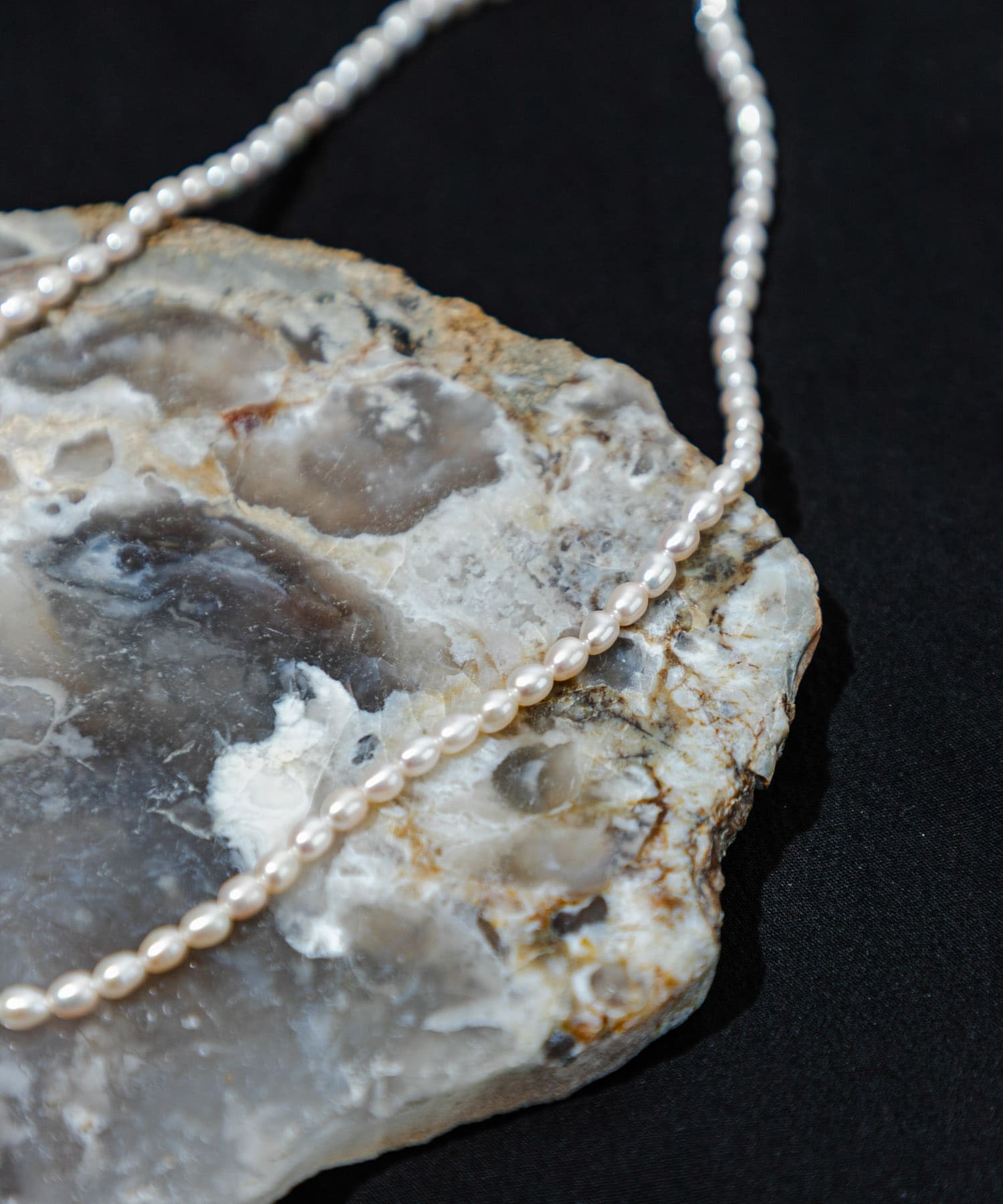 decor『デコール』　Babypearl Necklace Silver -