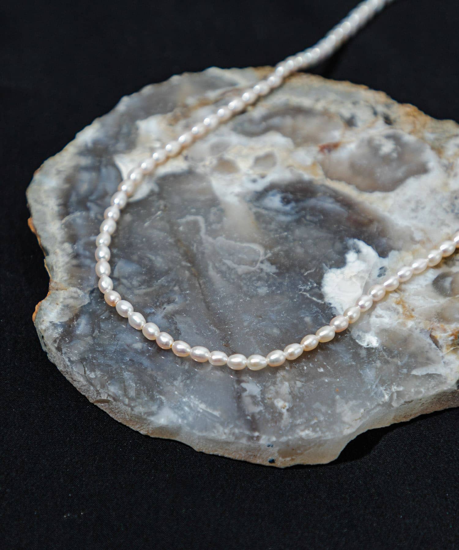 decor『デコール』　Babypearl Necklace Silver -