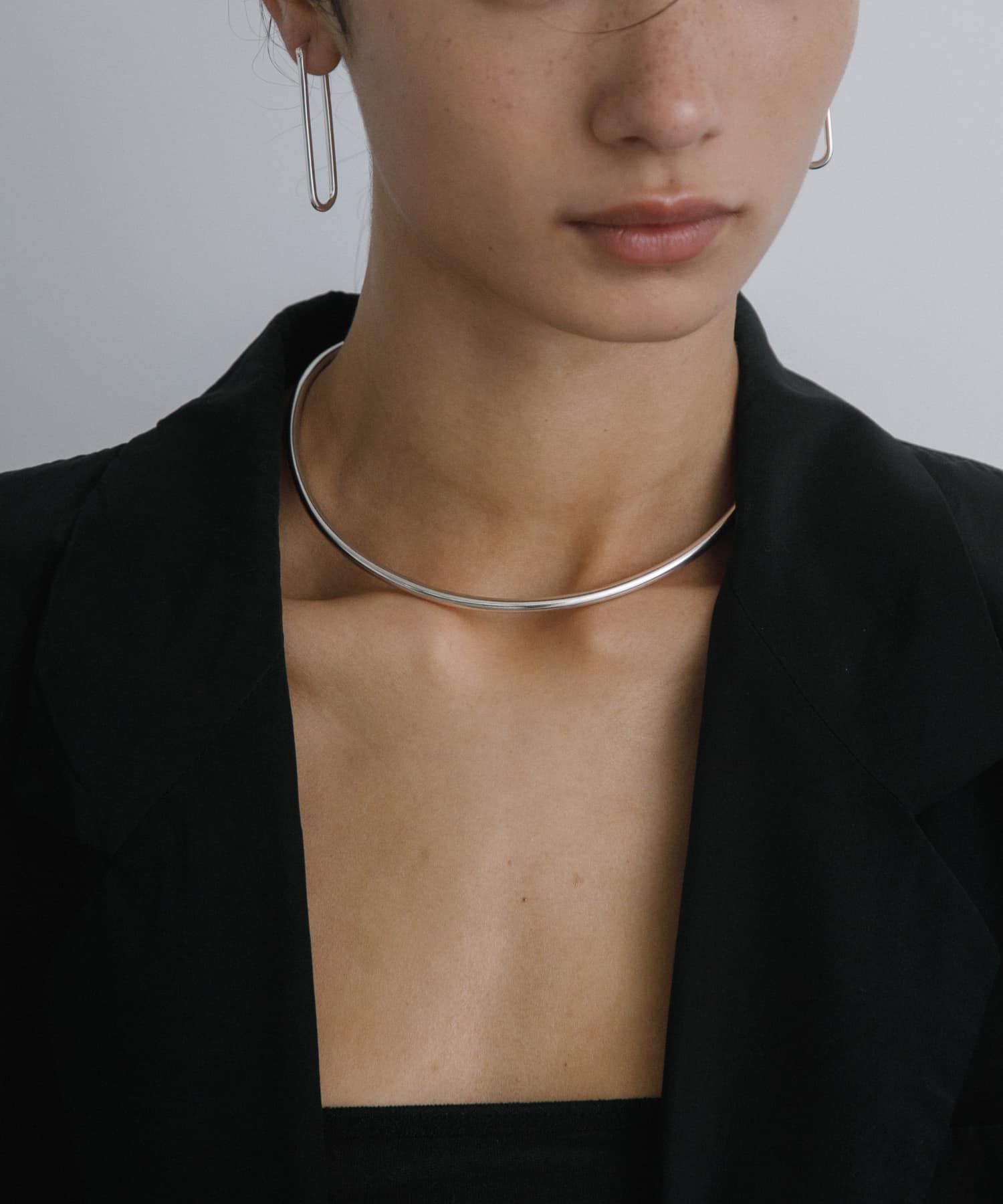 decor『デコール』　Liverty choker Silver -