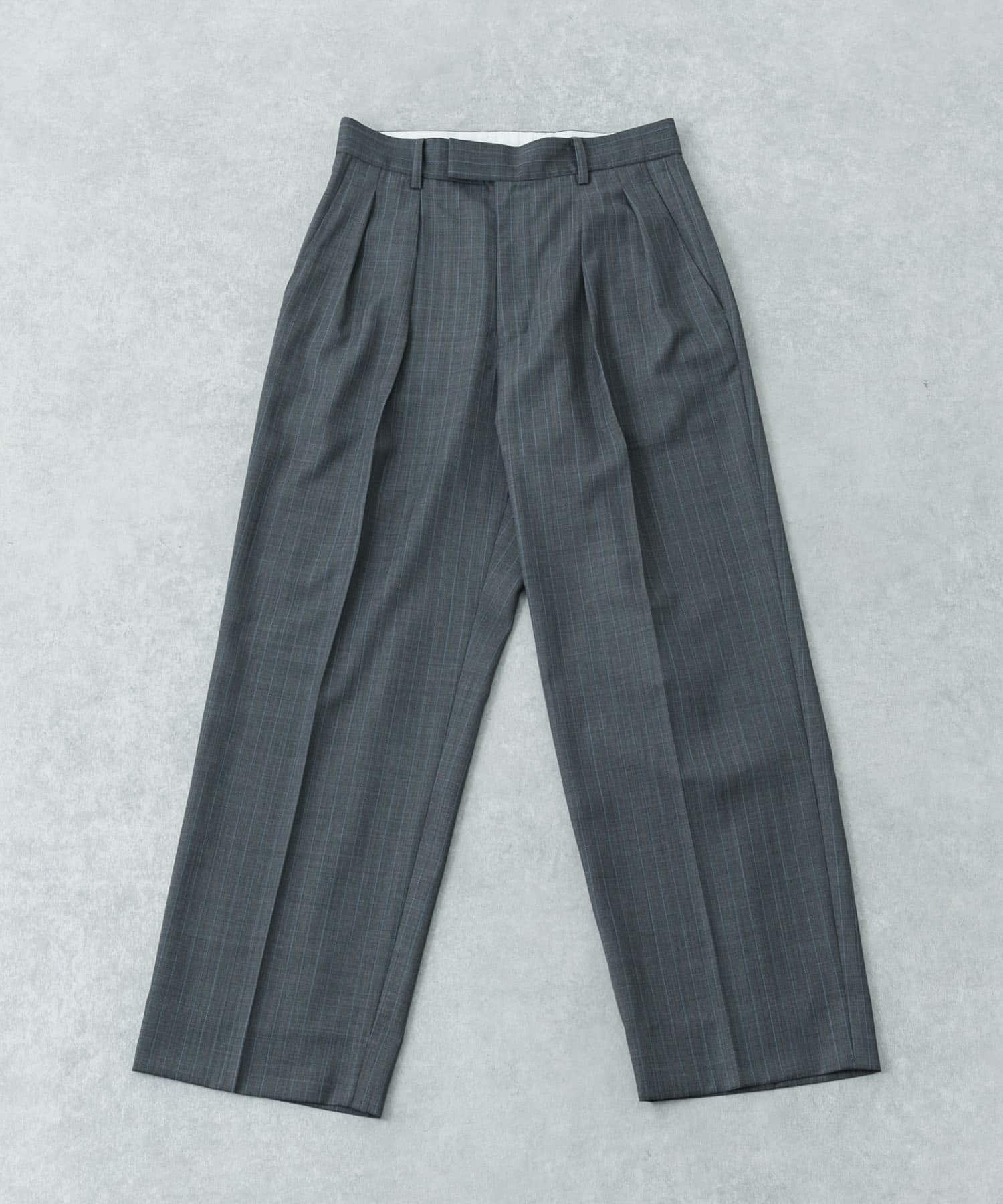HERRINGBONE ST TROUSER CHARCOAL L