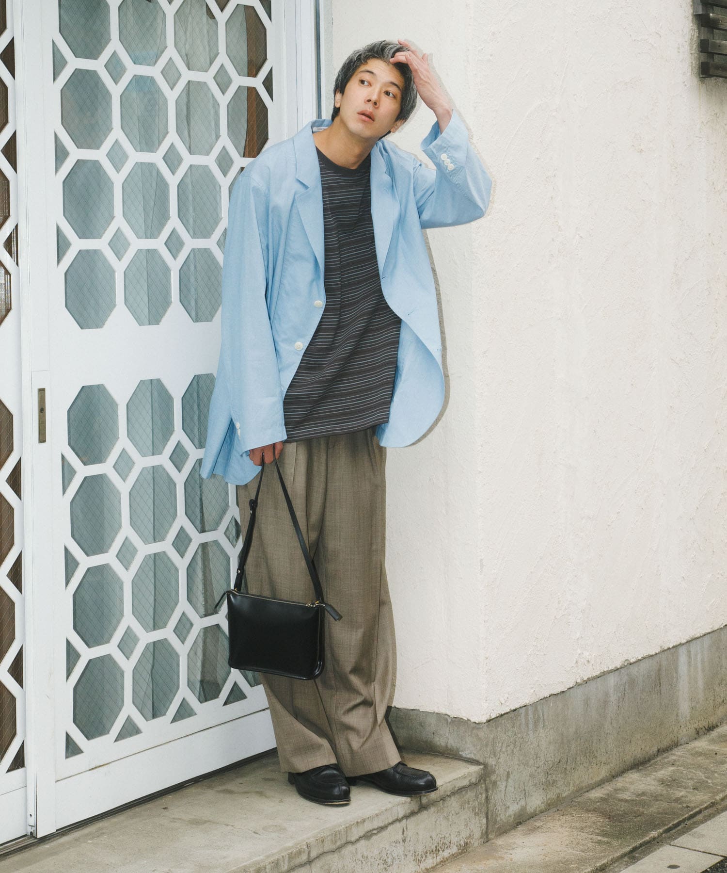 身長：181cm サイズ：L