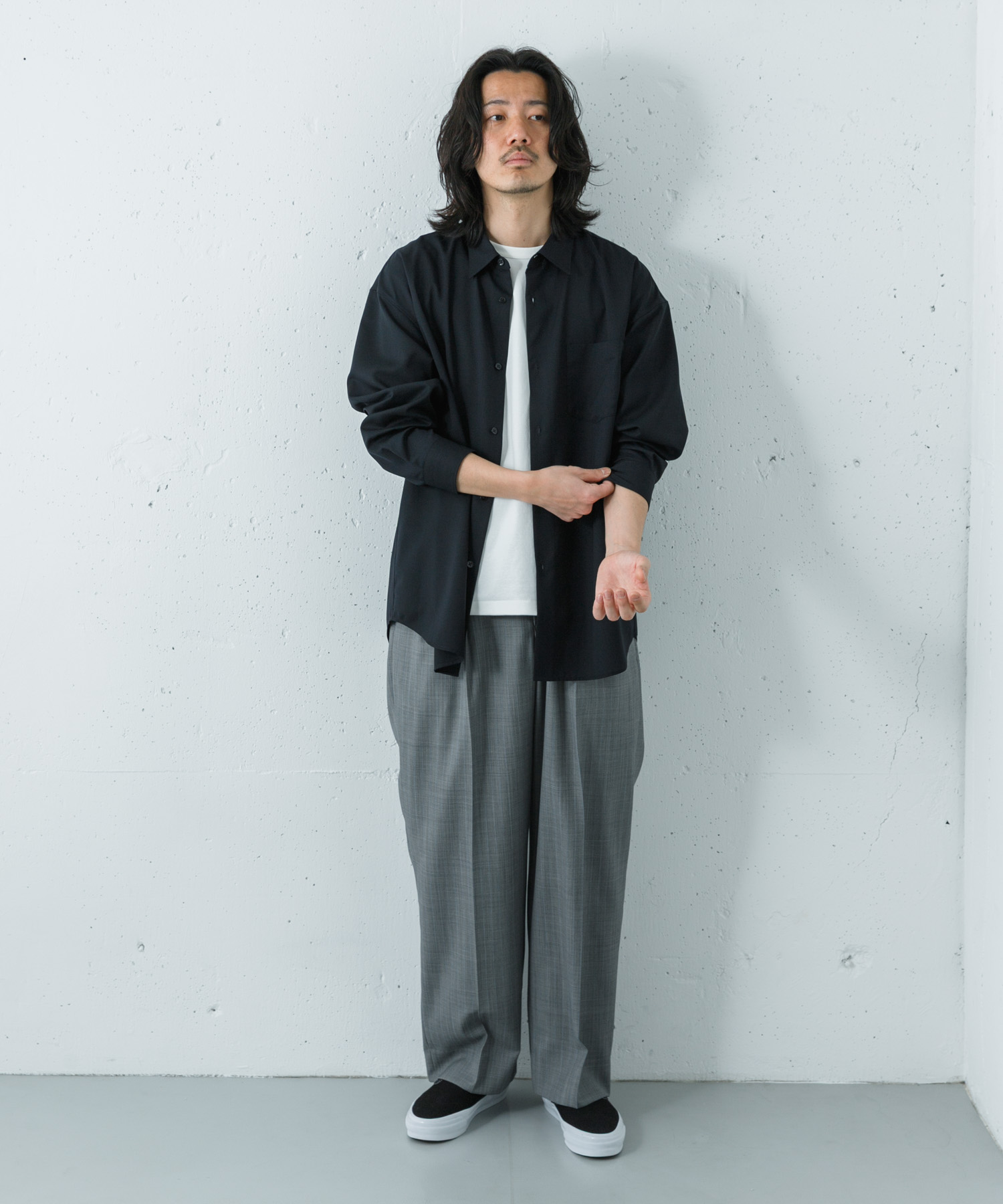 身長：180cm サイズ：L