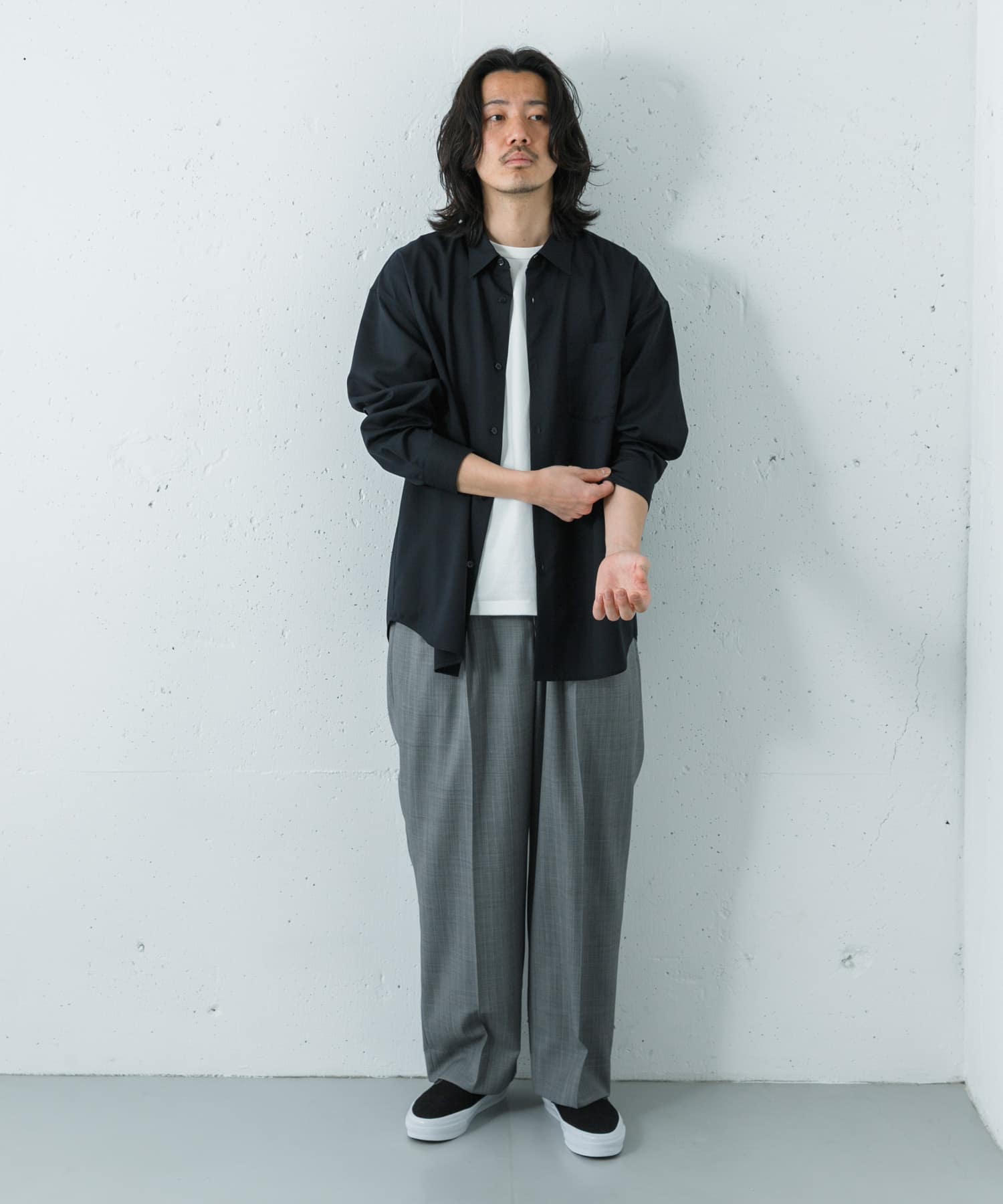 身長：180cm サイズ：L